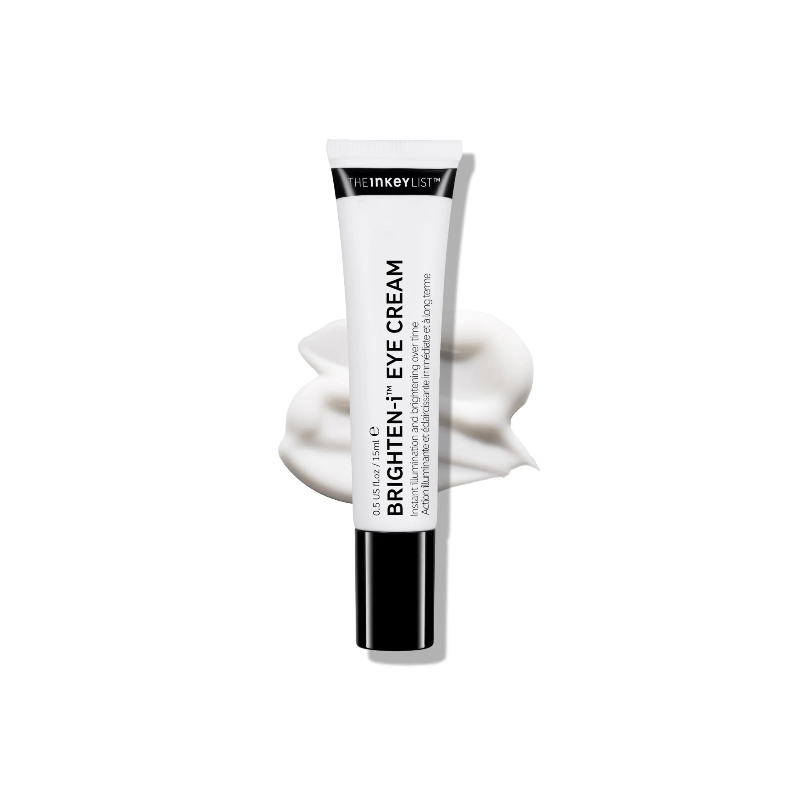 The INKEY List Brighten-I Eye Cream, Under-Eye Cream Helps Reduce Appearance of Dark Circles and Boost Skin’s Glow, Makeup Under-Eye Primer, 0.50 fl oz
