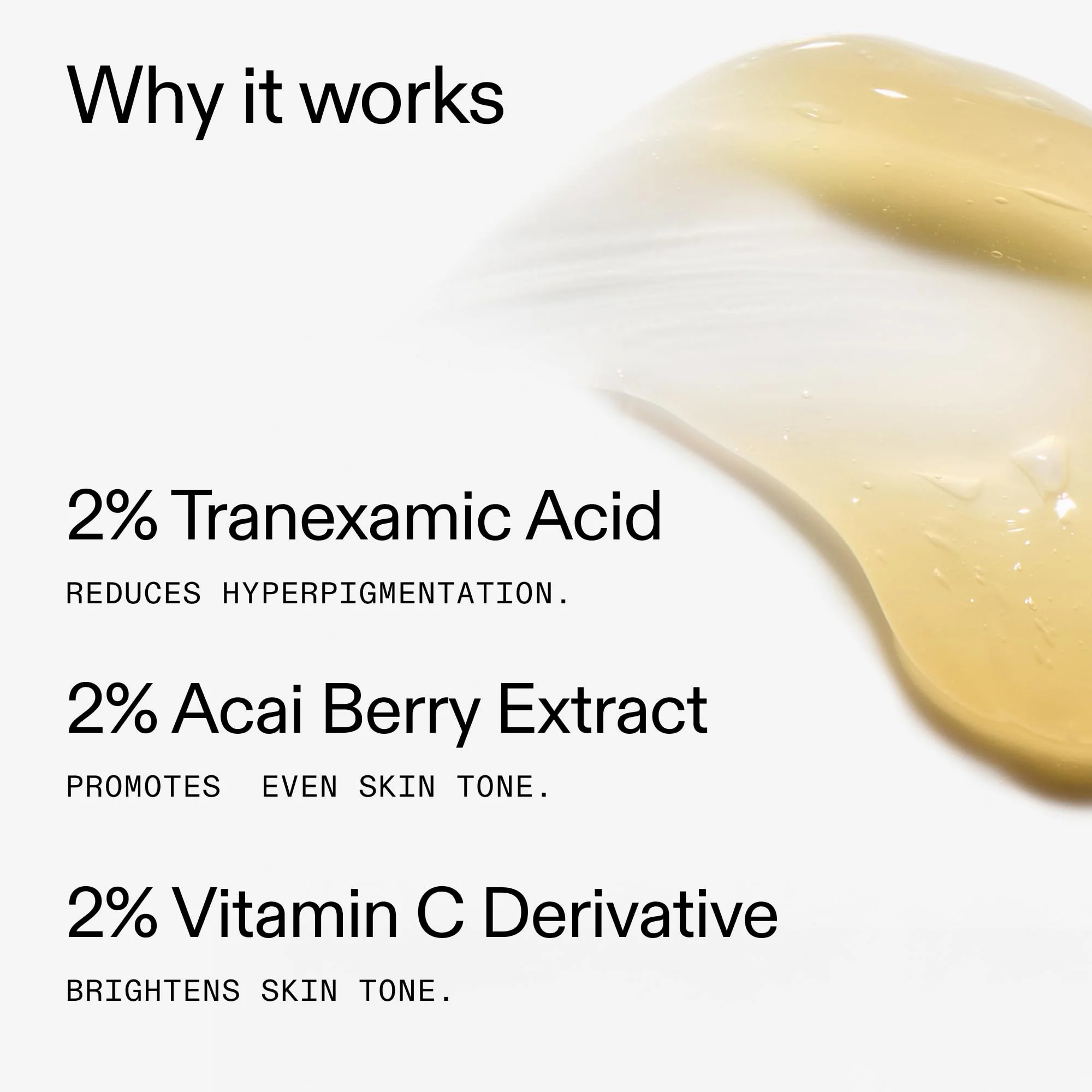 The INKEY List Tranexamic Acid Serum, Helps Reduce Appearance of Skin Discoloration, Dark Spots and Uneven Patches, Healthy-Looking Skin Tone, 1 fl oz - Image 4
