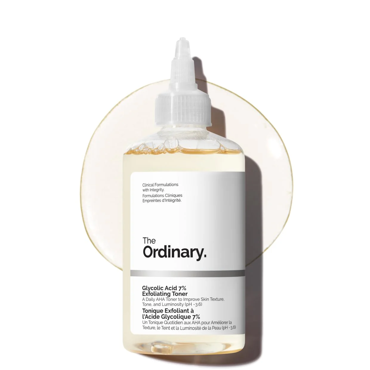 The Ordinary Glycolic Acid 7% Exfoliating Toner, Brightening and Smoothing Daily Toner for More Even-Looking Skin Tone, 8.1 Fl Oz - Image 8
