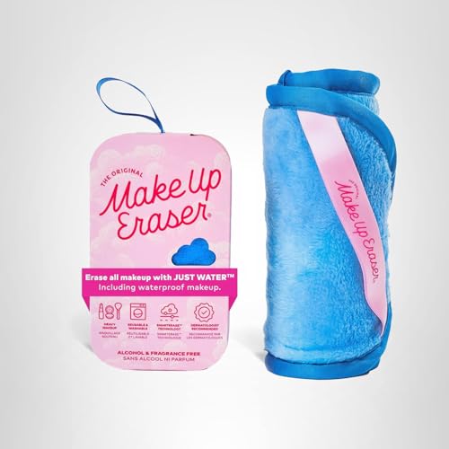 The Original MakeUp Eraser PRO, Effortlessly Remove All Makeup Using Only Water, Including Waterproof Mascara, Eyeliner, Foundation, Lipstick, Sunscreen,and More! Berry Blue, 1ct - Image 2