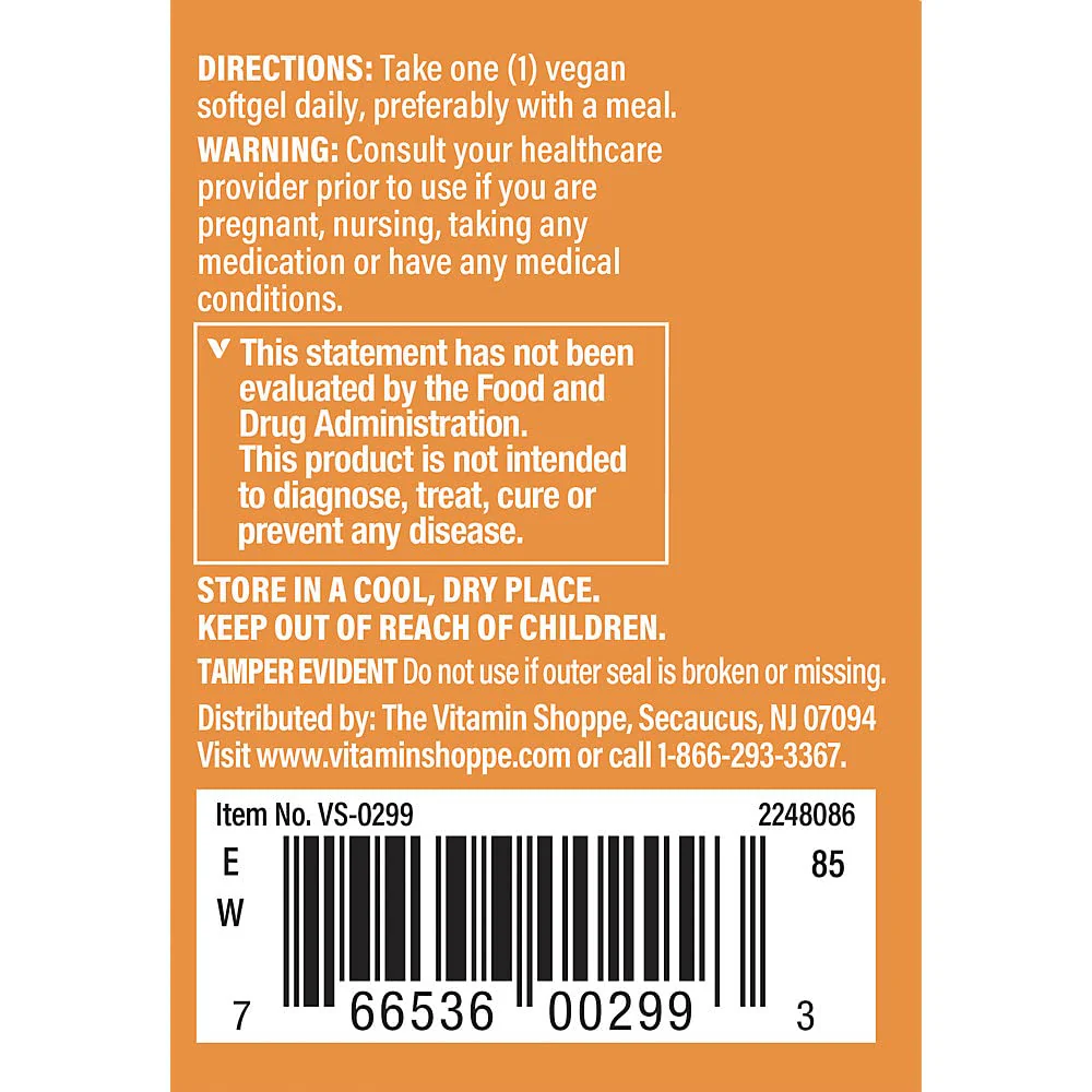 The Vitamin Shoppe Black Seed Oil 1000mg - Immune Health & Antioxidant | 3% Thymoquinone Cold-Pressed | 60 Vegan Softgels | Non-GMO - Image 2