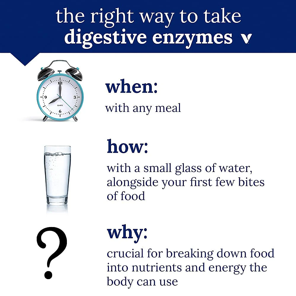 The Vitamin Shoppe Digestive Enzymes - Complete Multi-Enzyme Formula | Protein Fat Carb Digestion | 600 Tablets | Plant-Based - Image 4