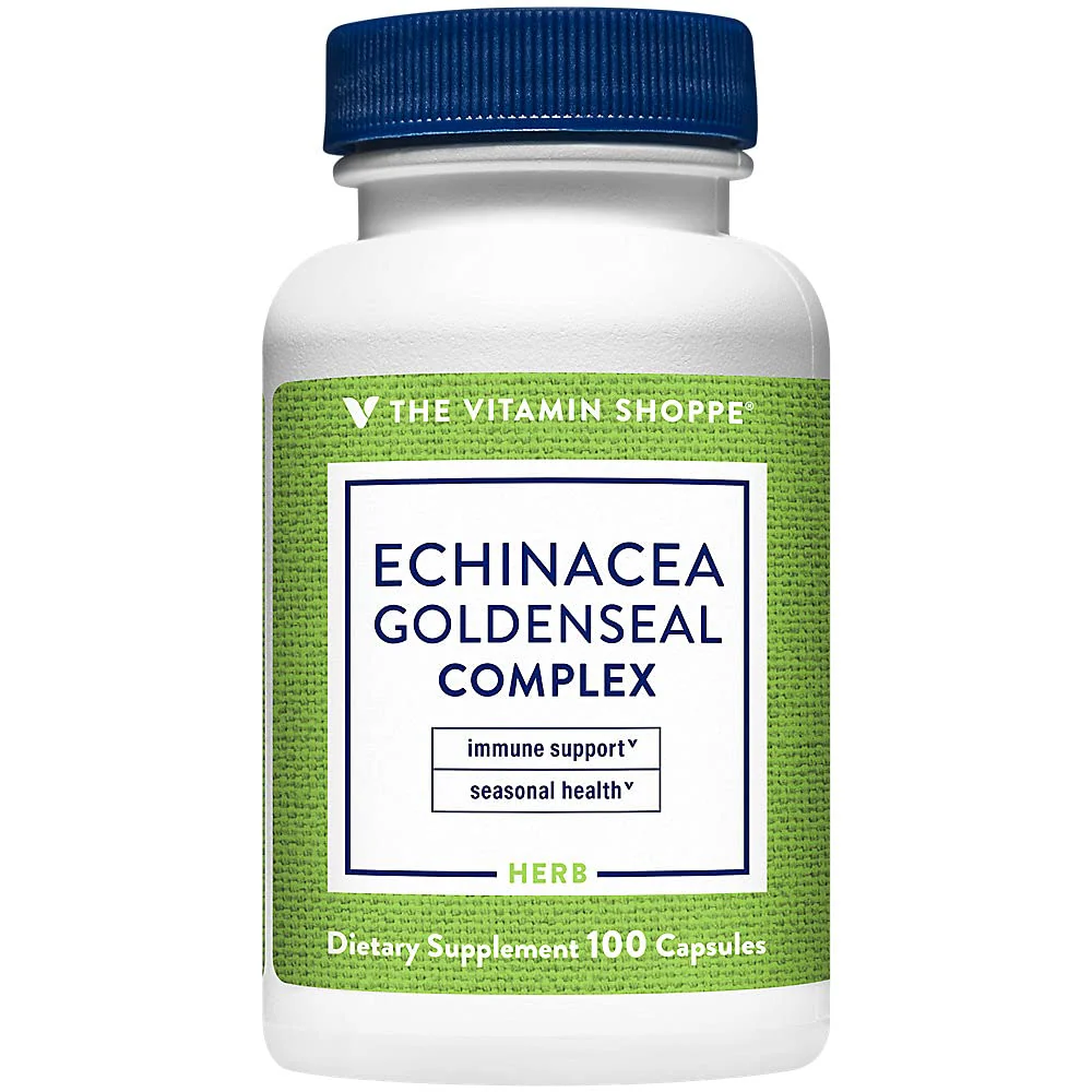 The Vitamin Shoppe Echinacea - Immune System Support, Seasonal Wellness & Respiratory Health (100 Capsules) - Image 2