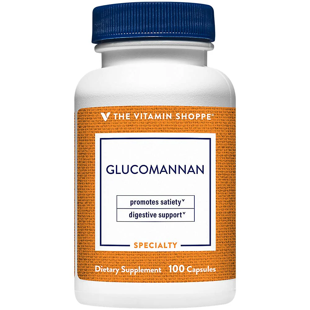 The Vitamin Shoppe Glucomannan 1.99GM, Source Soluble Fiber from (100 Capsules) - Image 2