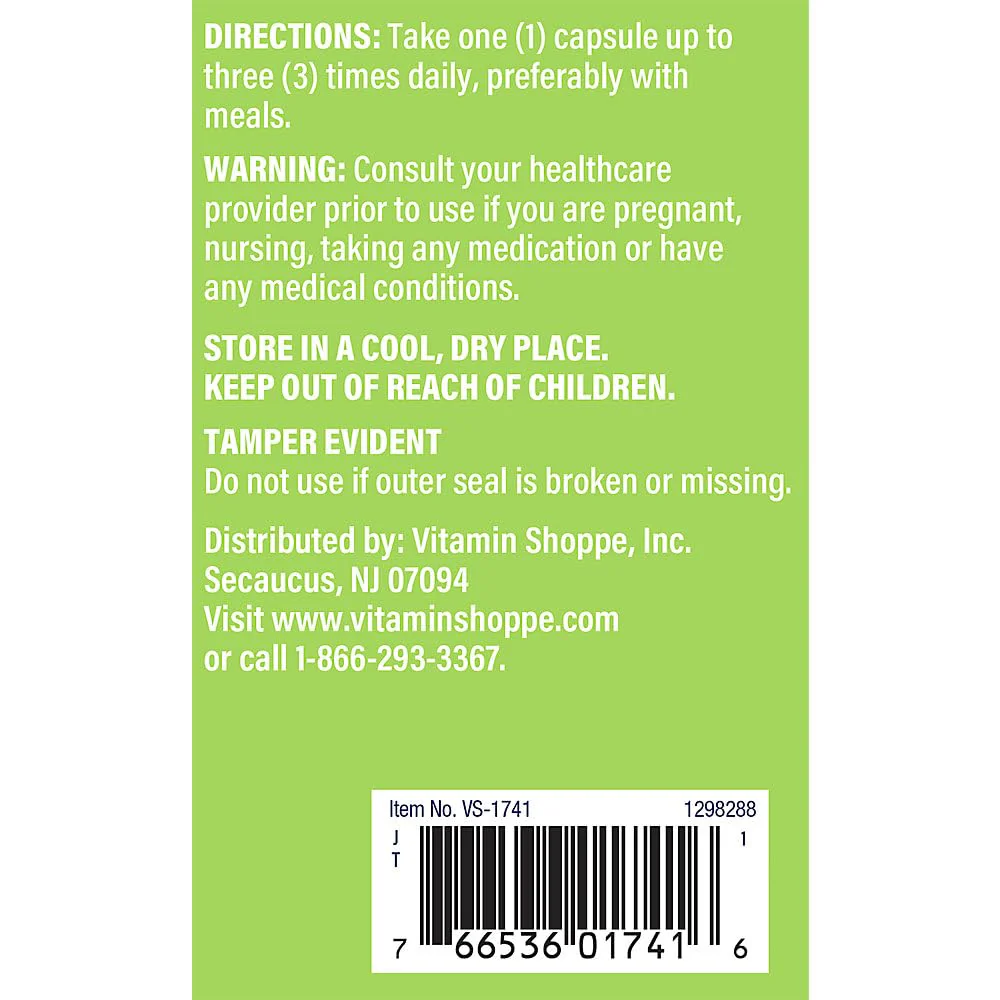 The Vitamin Shoppe Hawthorn Extract, with Standardized and Whole (300 Capsules) - Image 4
