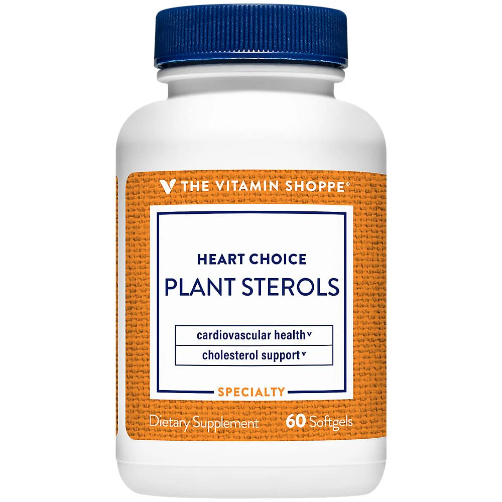 The Vitamin Shoppe Heart Choice® Plant Sterols, Supports Cardiovascular (60 Softgels) - Image 2