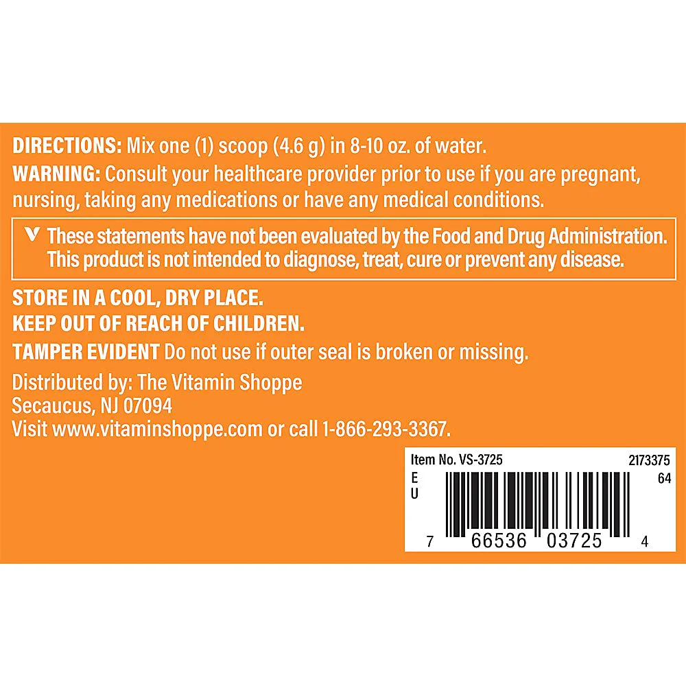 The Vitamin Shoppe L-Citrulline Free-Form Amino Acid Nitric Oxide - Image 3
