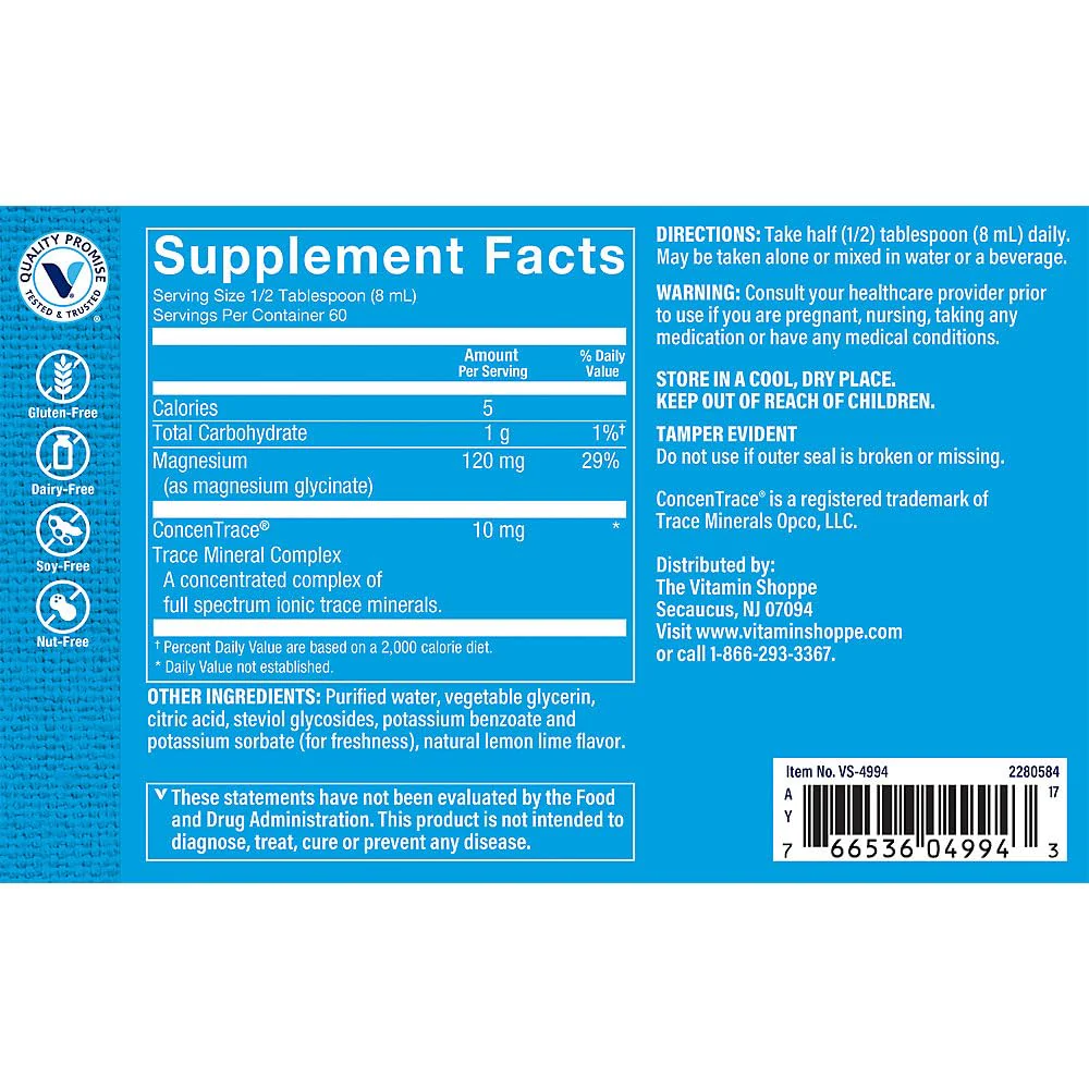 The Vitamin Shoppe Magnesium Glycinate - Muscle Relaxation, Bone Health & Calm Support, Gentle on Stomach - Image 2