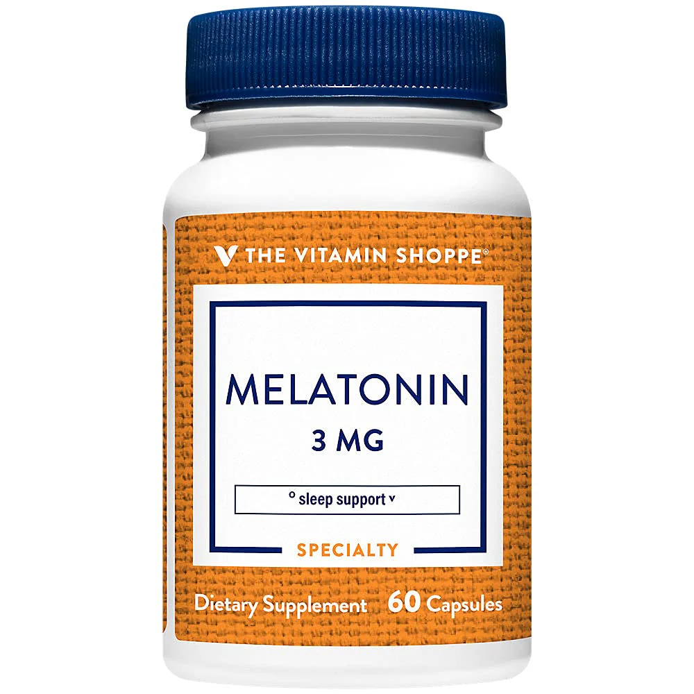 The Vitamin Shoppe Melatonin 60 Capsules