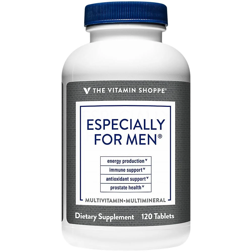 The Vitamin Shoppe Men's Multivitamin - Complete Daily Multi with Essential Vitamins & Minerals for Men's Health (120 Tablets) - Image 2