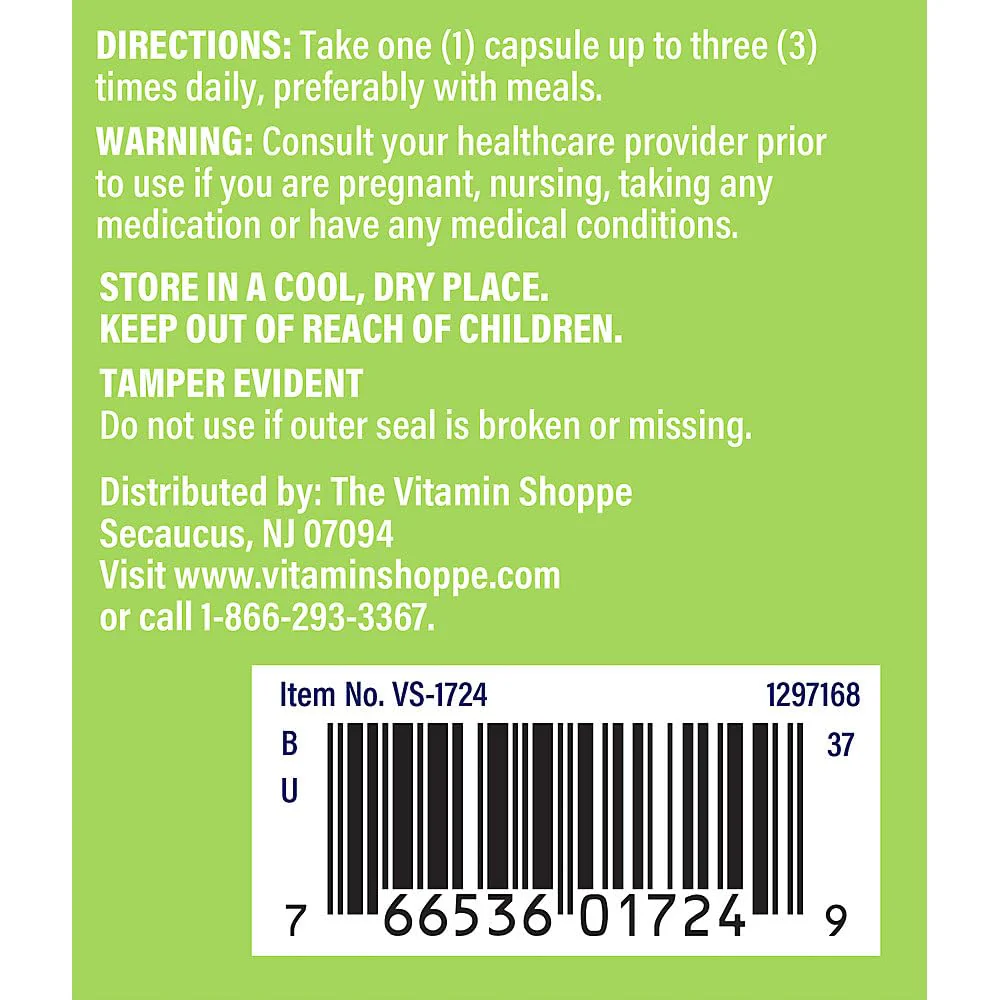 The Vitamin Shoppe Milk Thistle 175 MG - Liver Health Support, Detoxification & Antioxidant Protection (100 Capsules) - Image 4