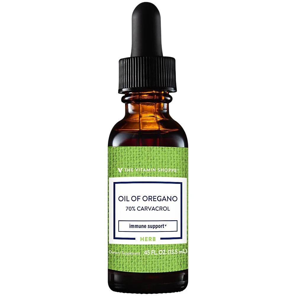 The Vitamin Shoppe Oil of Oregano 21MG, Liquid Herbal Supplement That Supports a Healthy Immune System, Standardized to 70% Carvacrol (0.45 Fluid Ounces Liquid) - Image 2