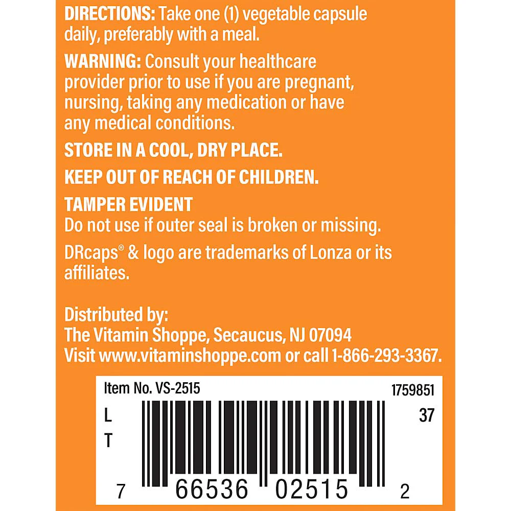 The Vitamin Shoppe Probiotics 4 Billion CFU - Digestive Health, Gut Flora Balance & Immune System Support (90 Vegetable Capsules) - Image 4