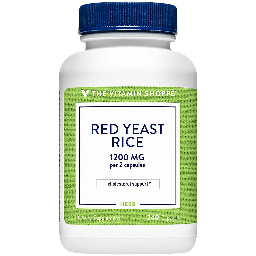 The Vitamin Shoppe Red Yeast Rice 1,200 (240 Capsules) (240 Capsules) - Image 2