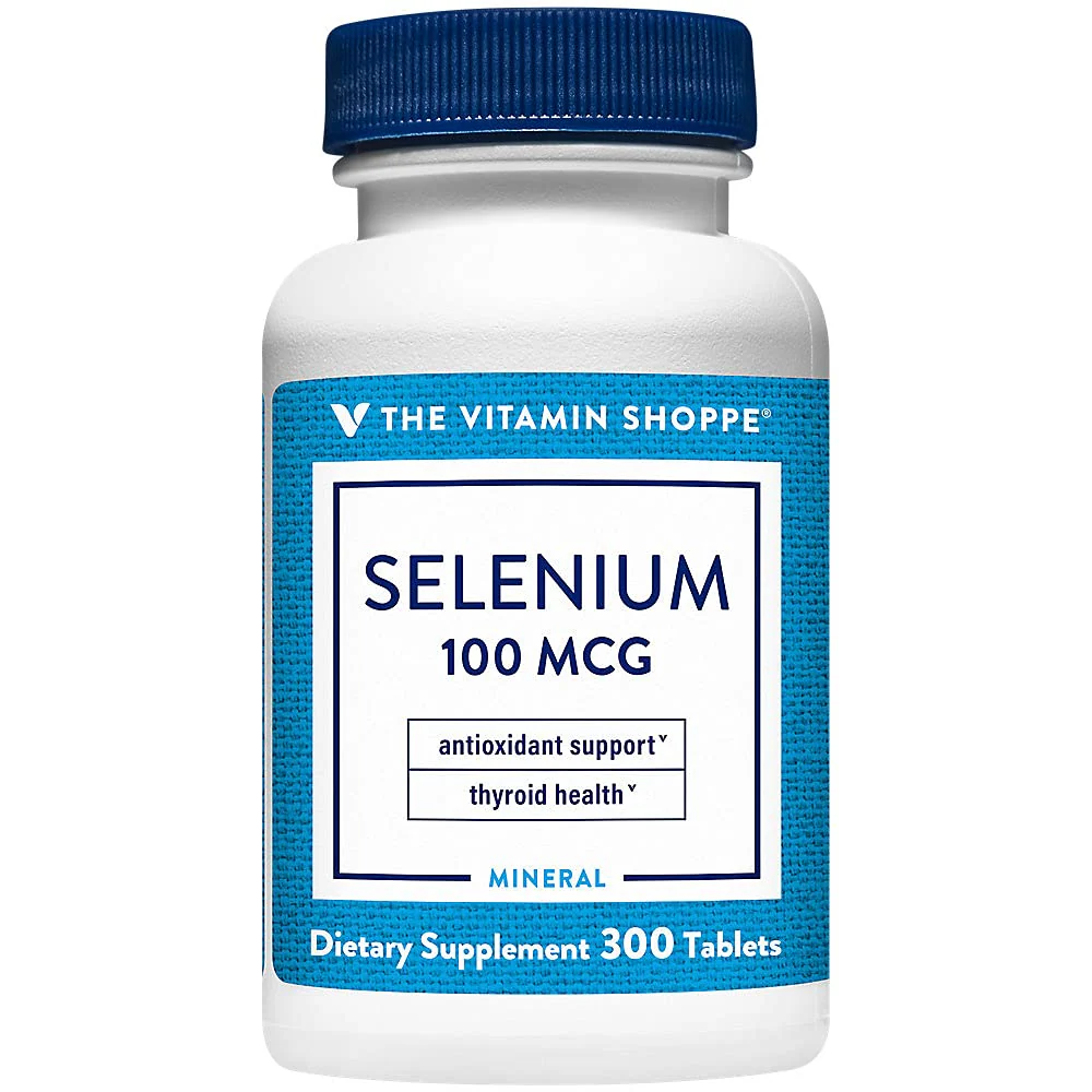The Vitamin Shoppe Selenium 100MCG - Antioxidant Protection, Thyroid Health & Immune Support, Essential Mineral (300 Tablets) - Image 2