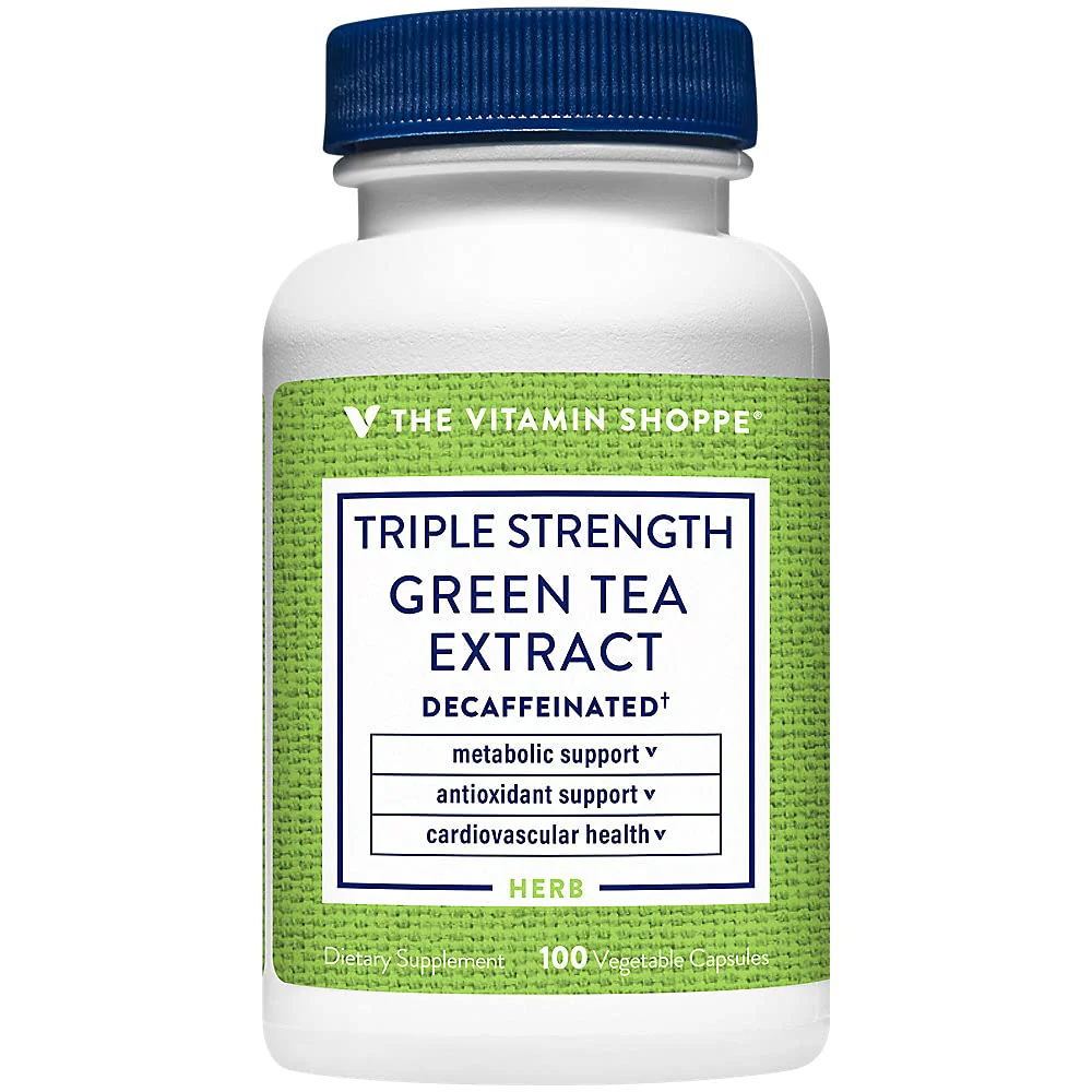 The Vitamin Shoppe Triple Strength Green Tea Extract 750mg - Image 2