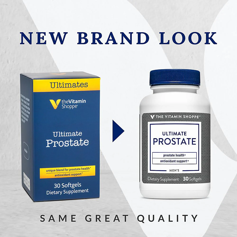The Vitamin Shoppe Ultimate Prostate - Unique Blend for Prostate Health with Antioxidant Support; Saw Palmetto to Help Promote & Protect Overall Prostate Health (20 Softgels) - Image 6