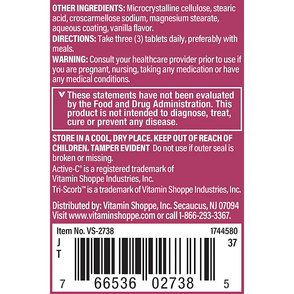 The Vitamin Shoppe Ultimate Woman 50+ Multivitamin - High Potency Daily Multi for Women Over 50, Energy & Immune Support (90 Tablets) - Image 4