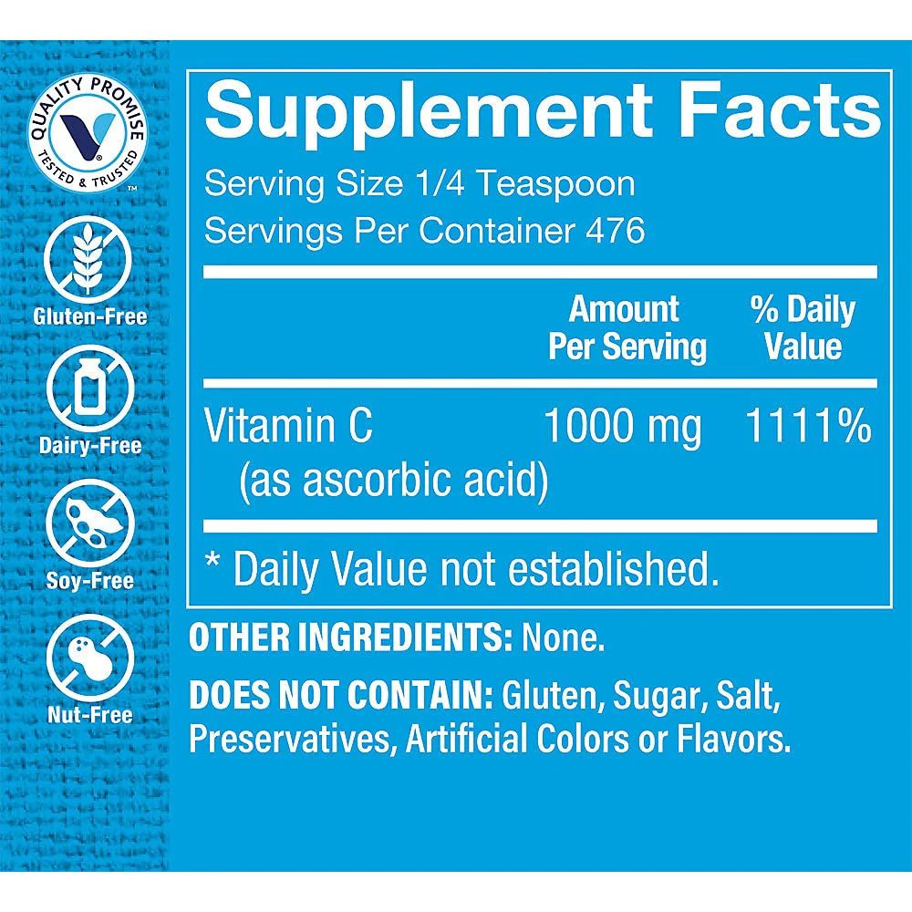 The Vitamin Shoppe Vitamin C 1,000MG - Immune Support, Antioxidant Protection & Collagen Formation, Daily Vitamin - Image 6