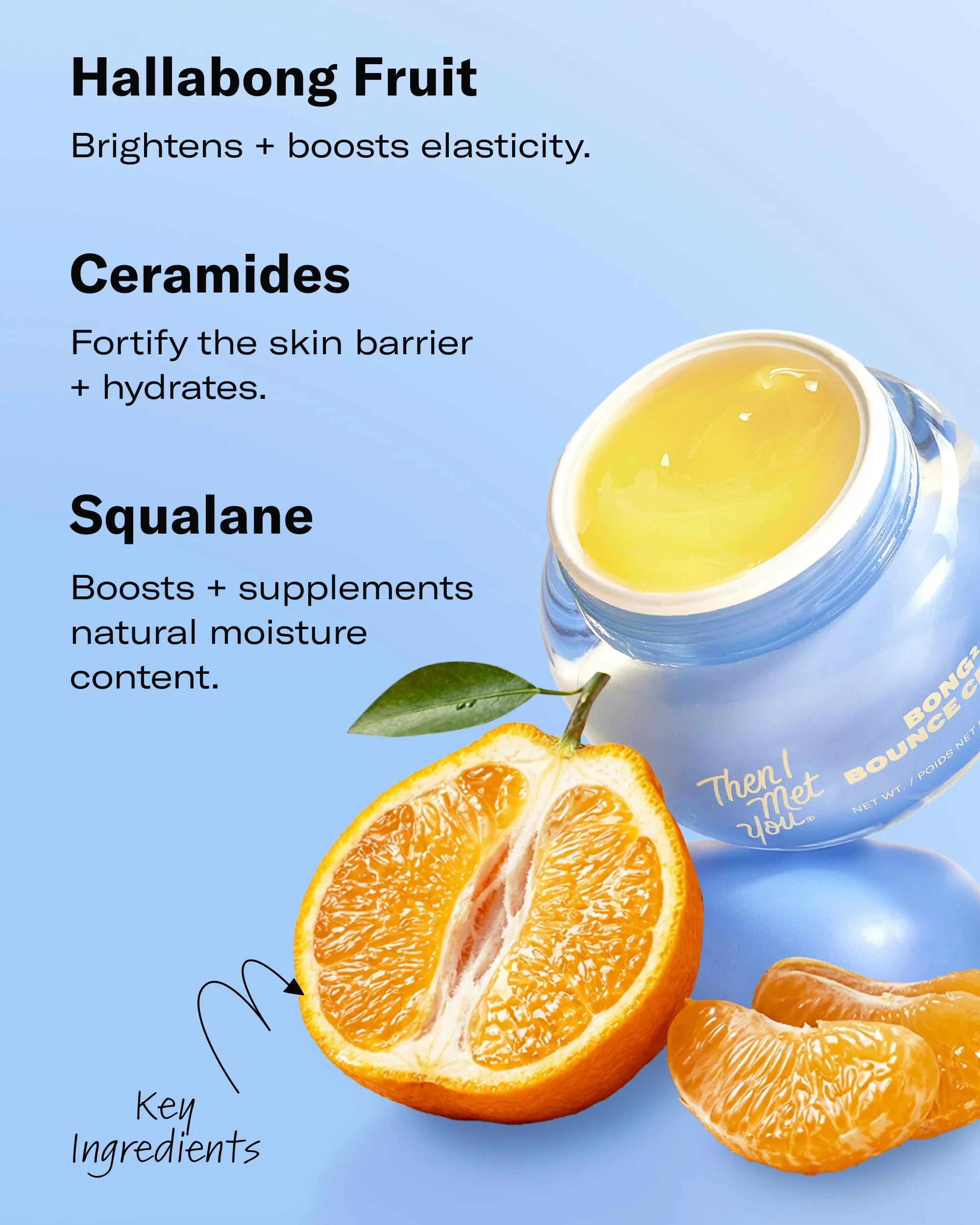 Then I Met You Bong² Bounce Cream, Allure Best of Beauty 2025, Lightweight Gel Cream Barrier Moisturizer with Omega-3 Fatty Acids, and Ceramides, Cruelty-Free, Hydration for Oily Skin, 1.69 fl oz - Image 7