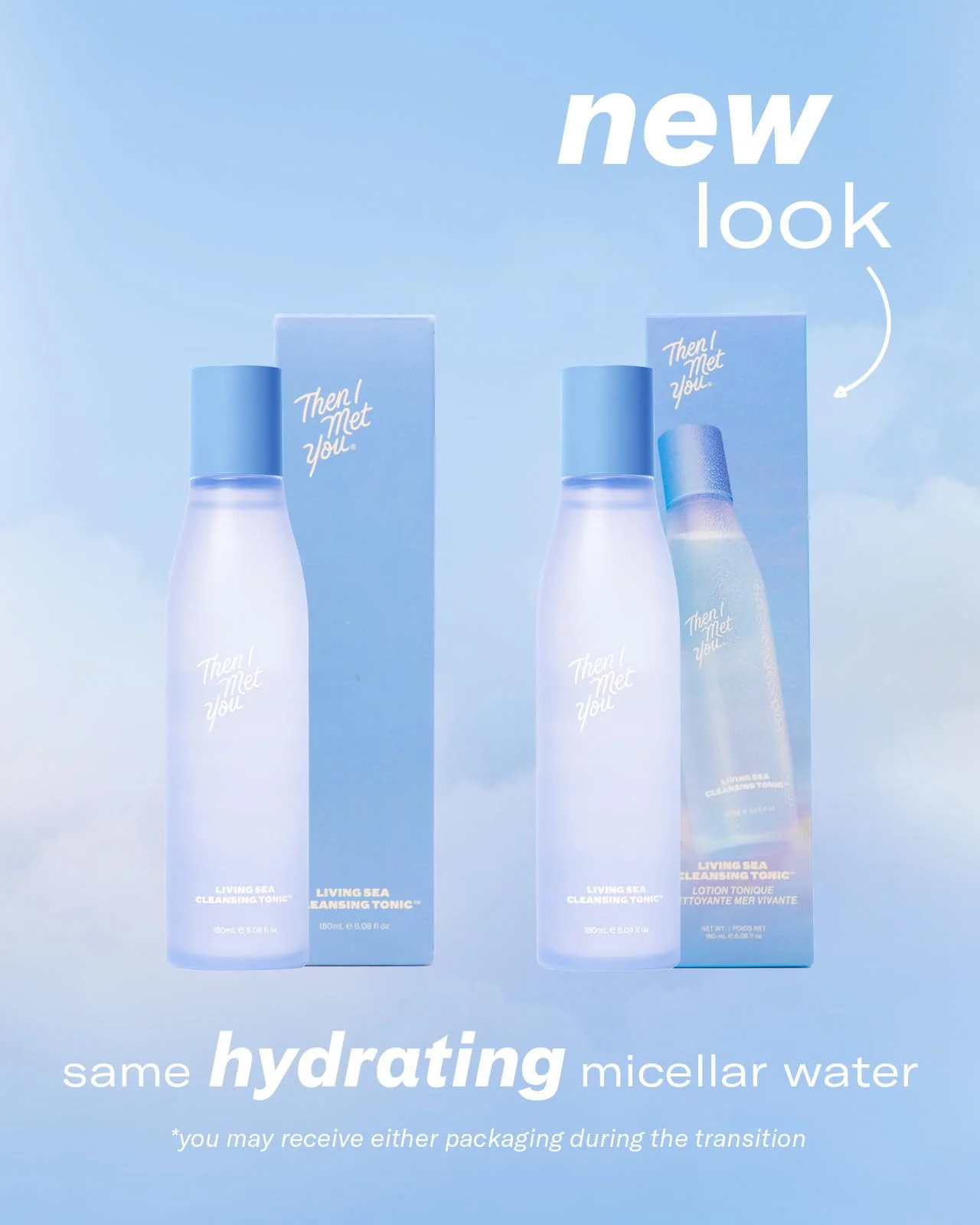 Then I Met You Living Sea Cleansing Tonic, Face Toner & Makeup Remover Micellar Water with Deep Sea Water, Papaya Enzymes & Licorice Root, Vegan & Clean Skincare, 6.08 oz - Image 9