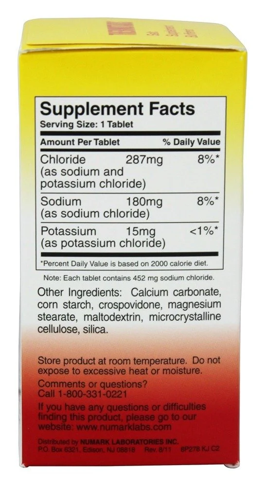 Thermotabs Salt Supplement, Buffered, 100 Tablets - Image 3