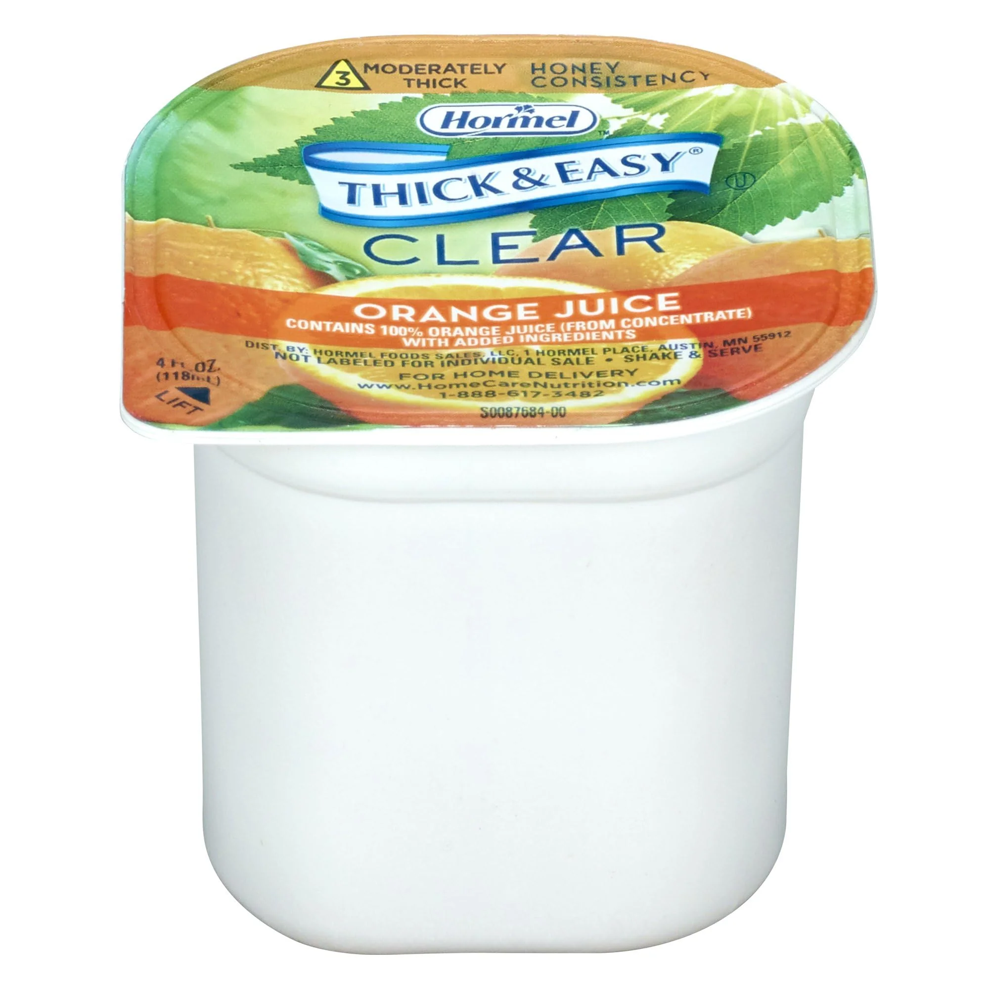 Thick & Easy Thickened Beverage Orange 4 oz. Cup 24 Ct - Image 7