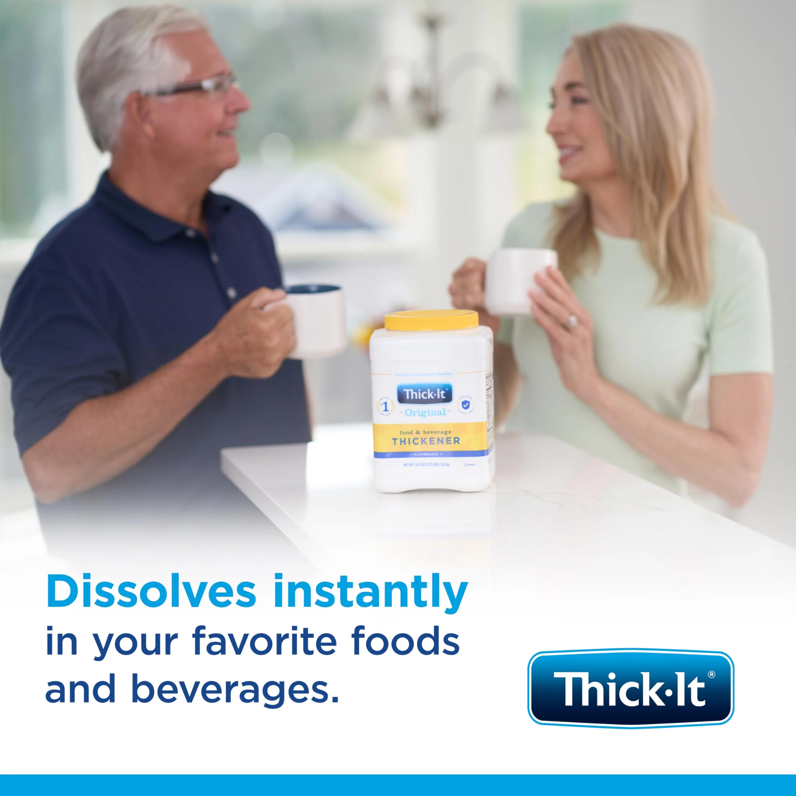 Thick-It Original Food & Beverage Thickener, Flavorless Powder for Dysphagia (IDDSI), Digestible Swallowing Aid, Easy-to-Mix & Instant Dissolve, Used in Hot & Cold Food, 10 oz Canister - Image 4