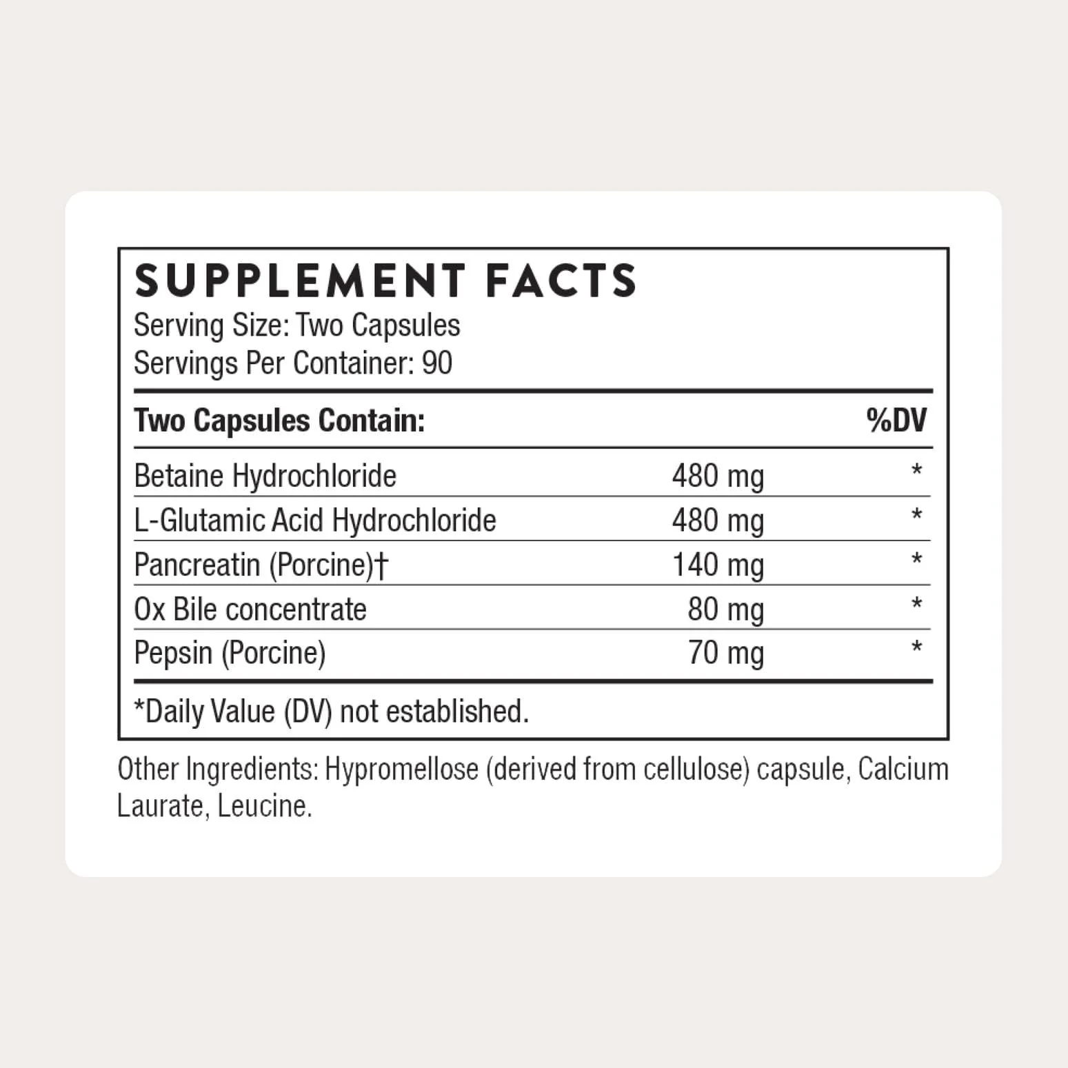 THORNE - Advanced Digestive Enzymes - Blend of Digestive Enzymes to Aid Digestion - Gut Health Support with Pepsin, Ox Bile & Pancreatin* - 90 Servings - Image 8