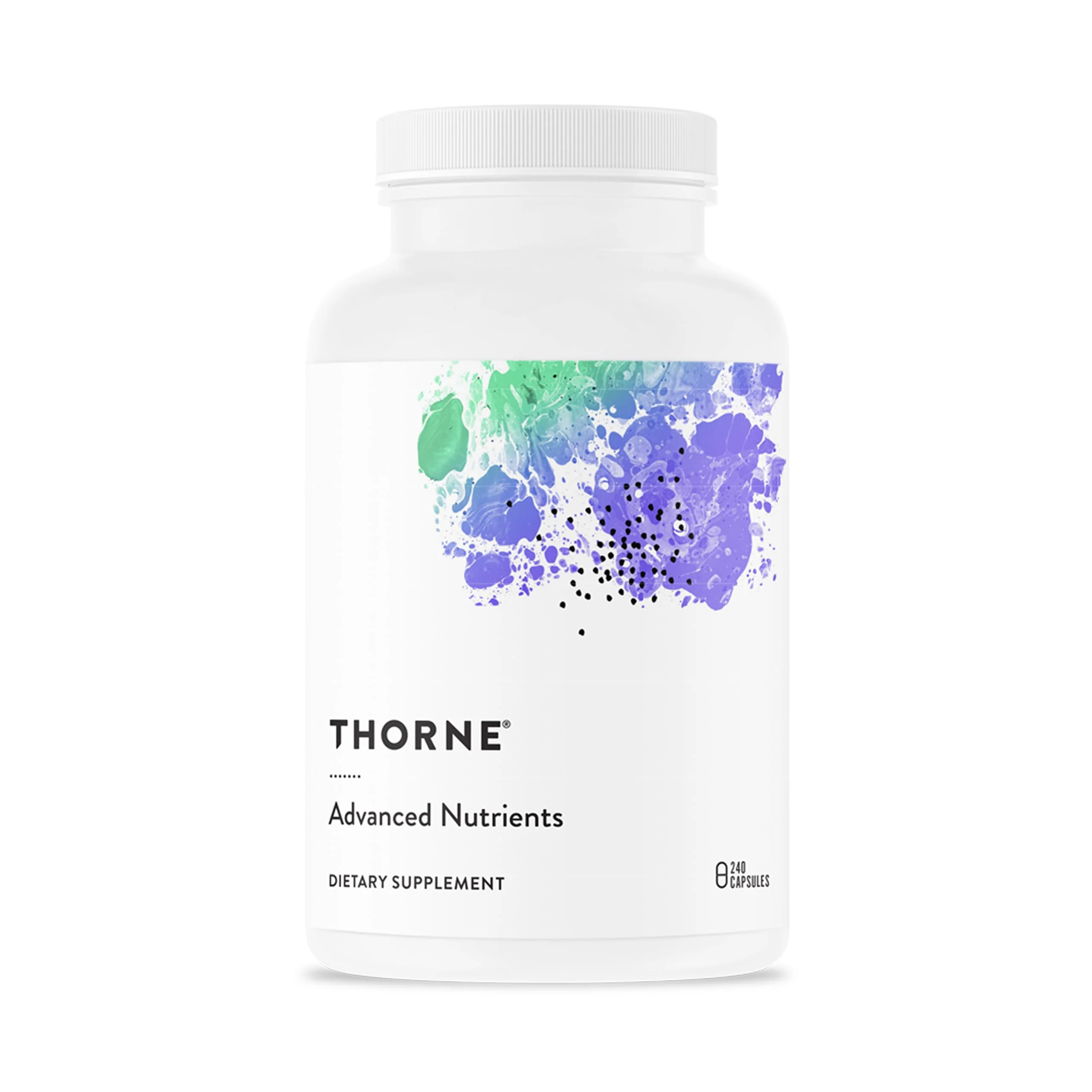 THORNE - Advanced Nutrients - Multivitamin & Mineral Supplement with Nicotinamide Riboside & Resveratrol - Foundational Support, Healthy Aging & Eye Health* - 30 Servings