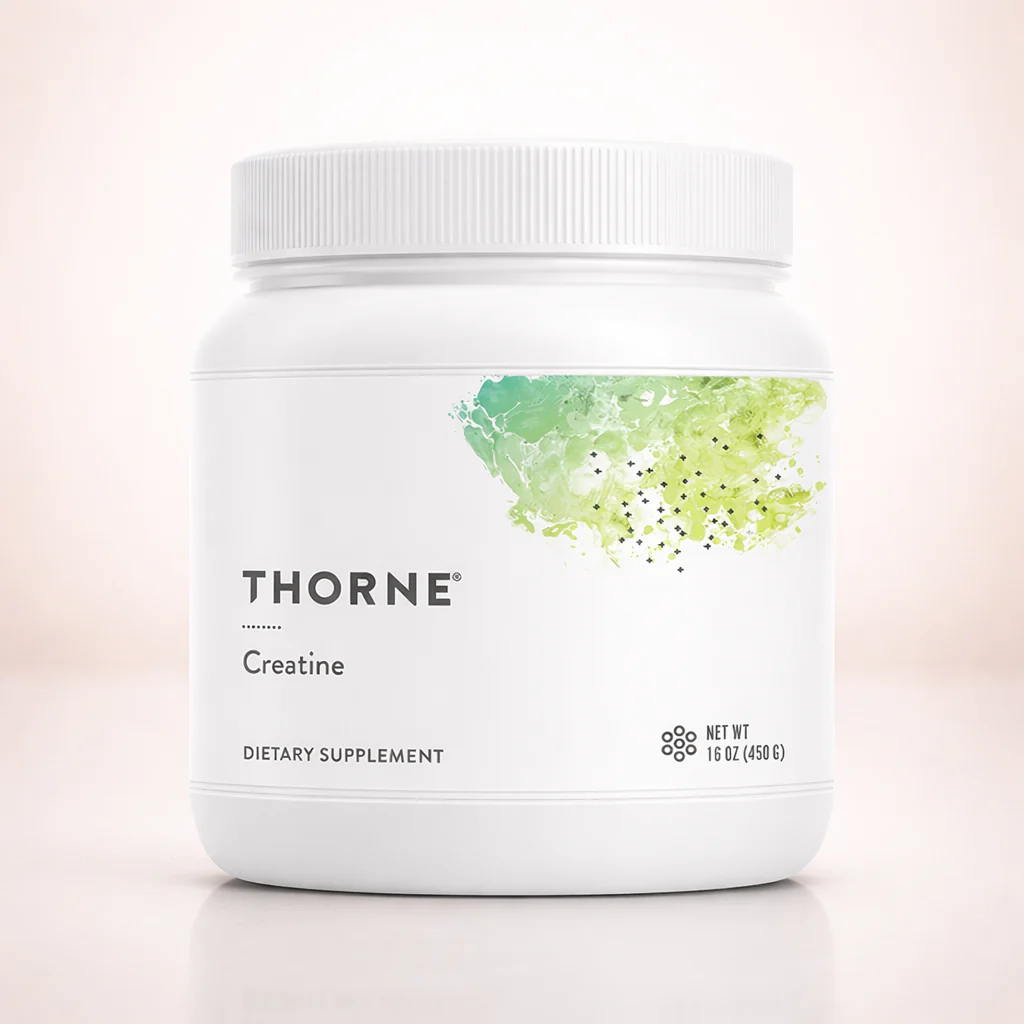 THORNE Creatine - Micronized Creatine Monohydrate Powder - Support for Muscles & Cognitive Function* - for Women & Men - Unflavored - NSF Certified for Sport - 5 g per Serving - 90 Servings