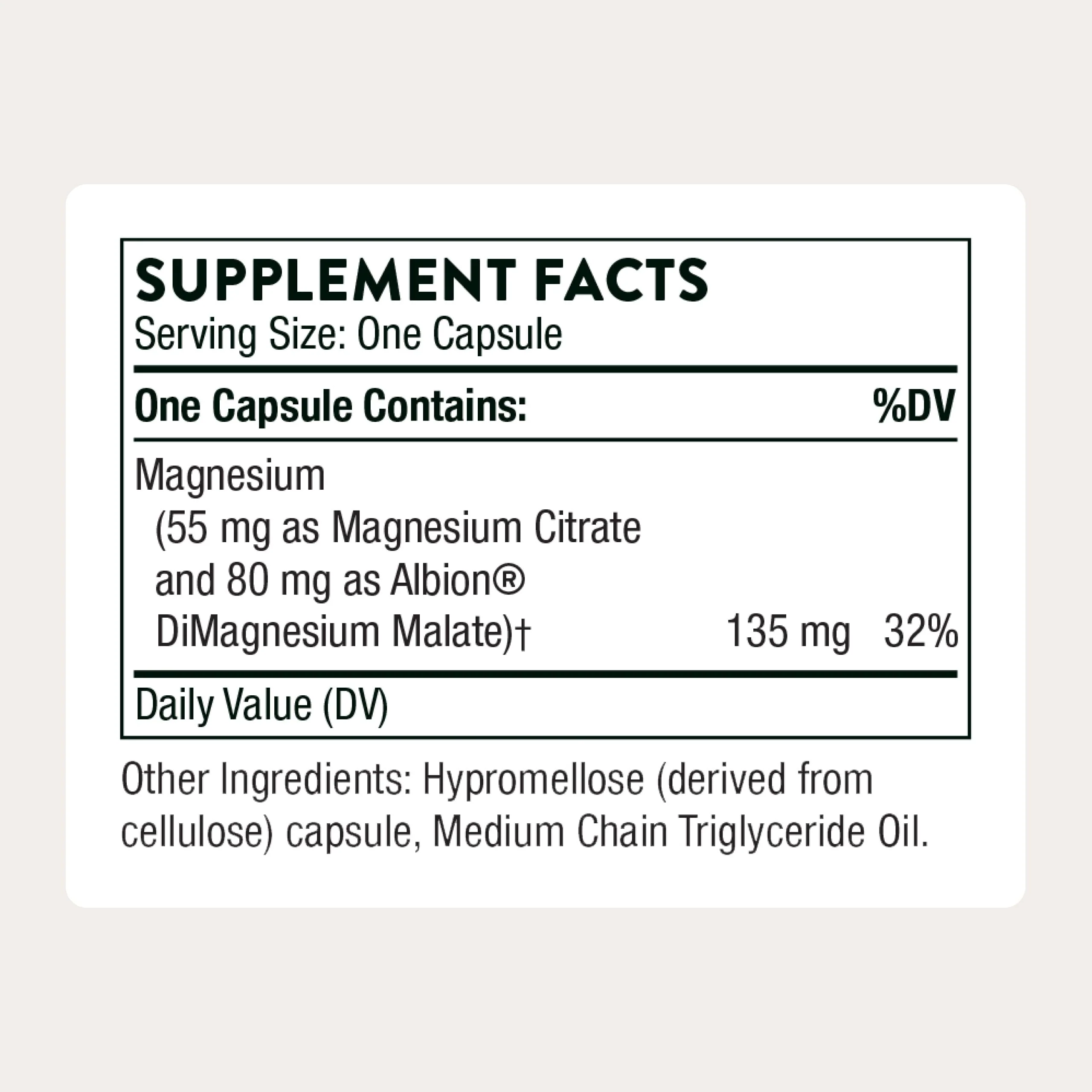 THORNE - Magnesium CitraMate - Magnesium Citrate & Malate Supplement - Supports Heart Health, Skeletal Muscles, Cardiac & Lung Function, Bone Density & More* - Third-Party Certified - 90 Servings - Image 8