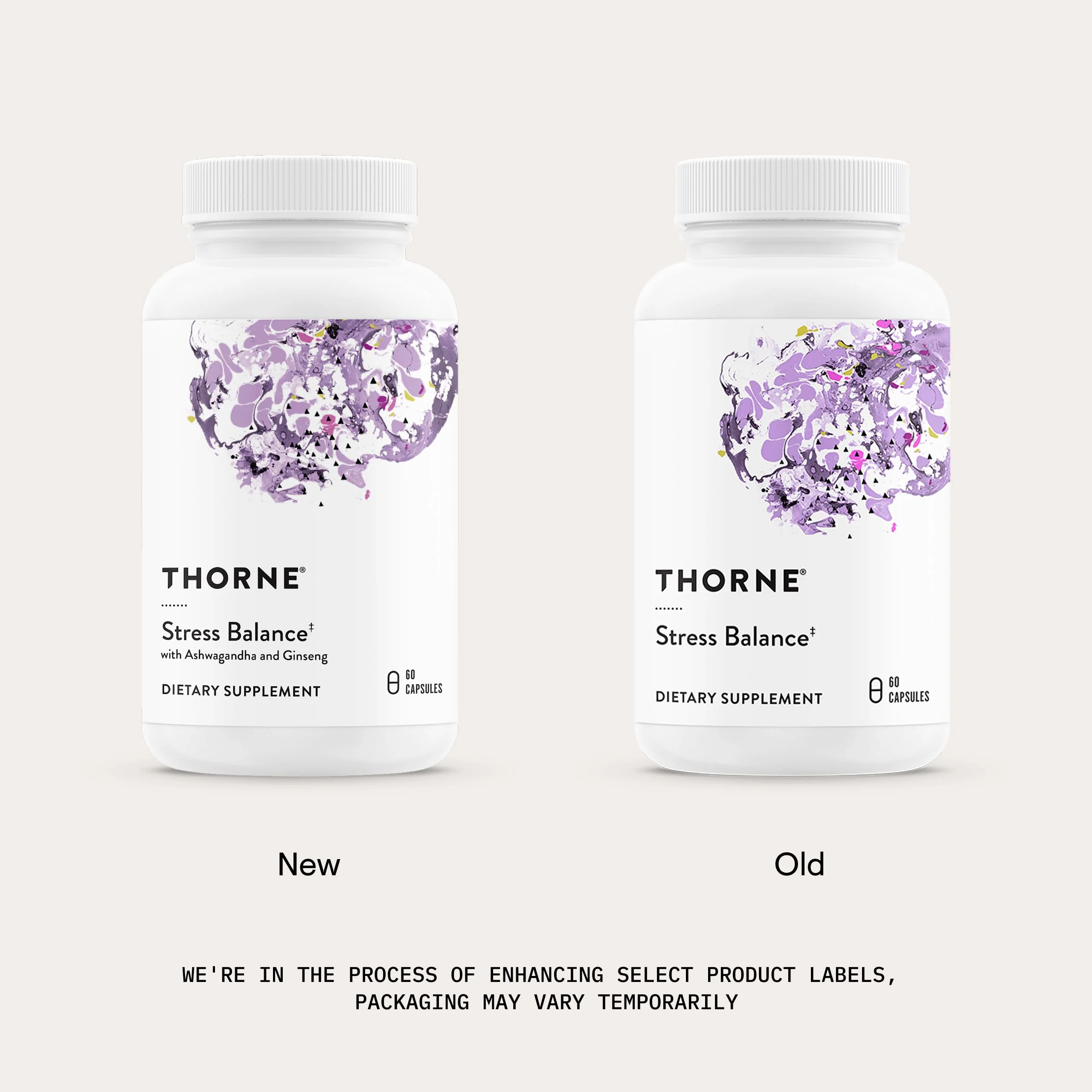 THORNE - Stress Balance - Adrenal Support Supplement with B Vitamins, Vitamin C, Ashwagandha, Ginseng & Zinc* - Gluten, Dairy & Soy-Free - 30 Servings - Image 8