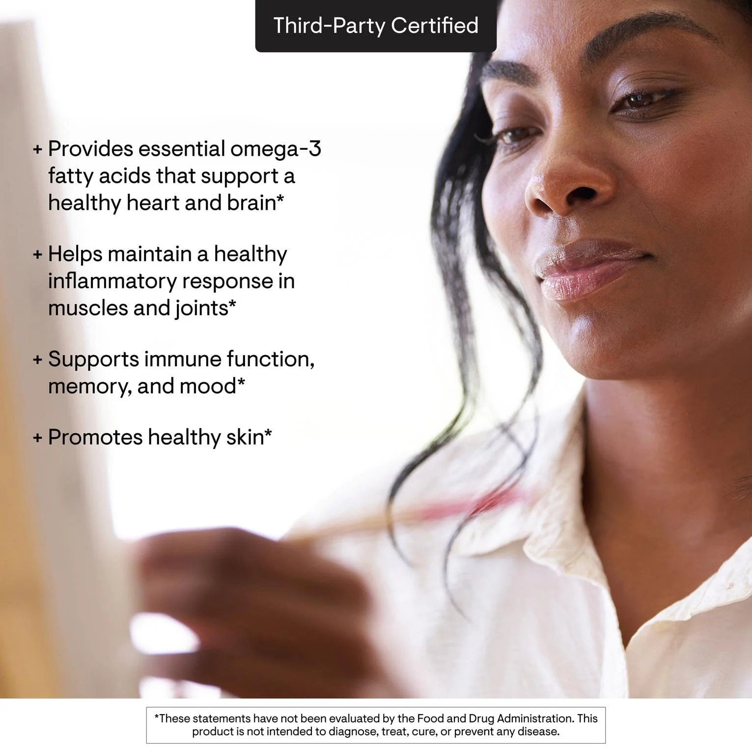 THORNE - Super EPA - Omega-3 Fatty Acids EPA 425mg & DHA 270mg Supplement - Support Brain, Cardiovascular, Joints & Skin* - Gluten, Dairy & Soy-Free - 90 Gelcaps - Image 5