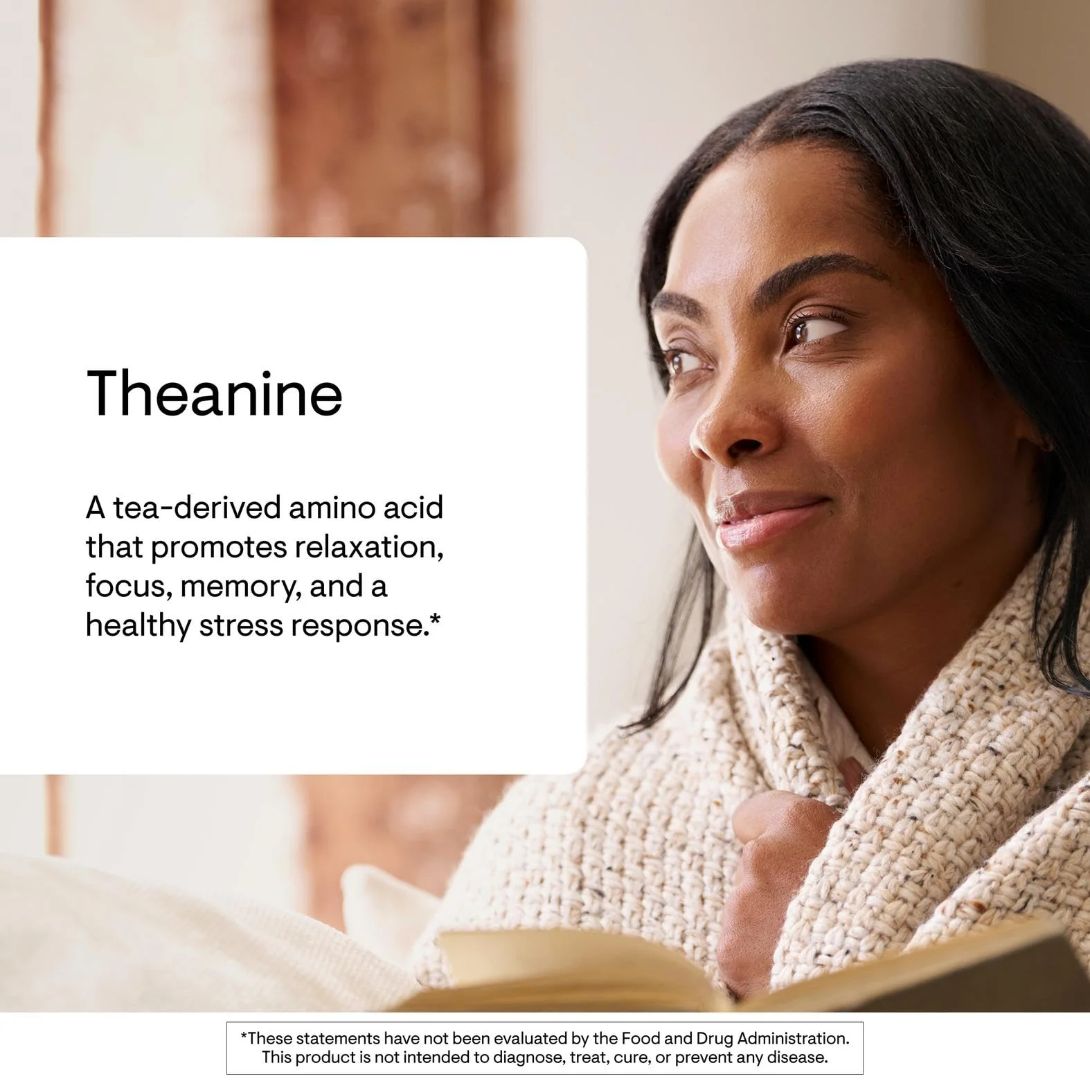 THORNE - Theanine - 200mg of L-Theanine - Support a Healthy Stress Response, Relaxation, and Focus - Increases Brain Alpha-Wave Production* - 90 Capsules - Image 7
