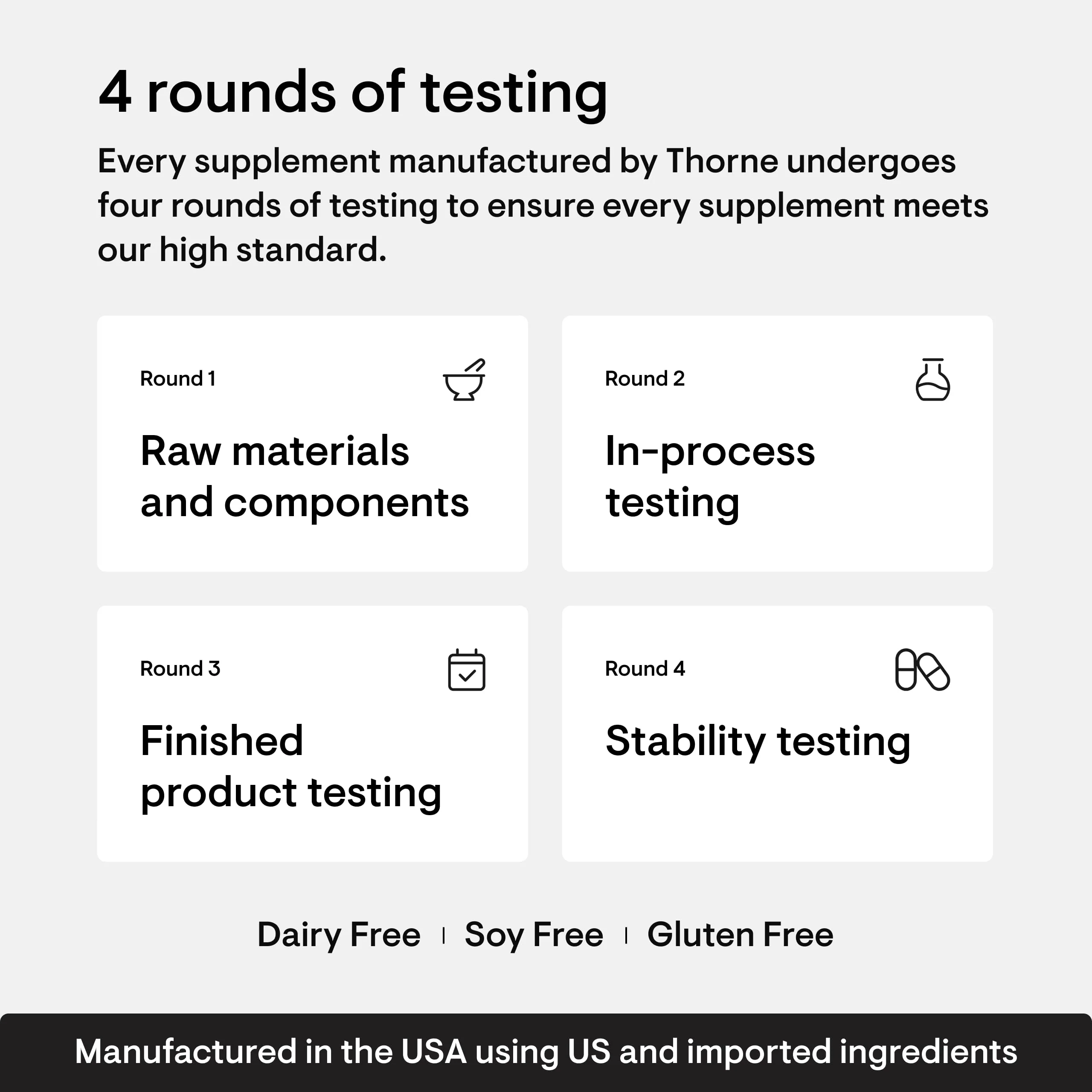 THORNE - Vitamin D-5000 - Vitamin D3 Supplement - Support Healthy Bones, Teeth, Muscles, Cardiovascular, and Immune Function* - NSF Certified for Sport - Dairy-Free, Soy-Free - 120 Capsules - Image 3