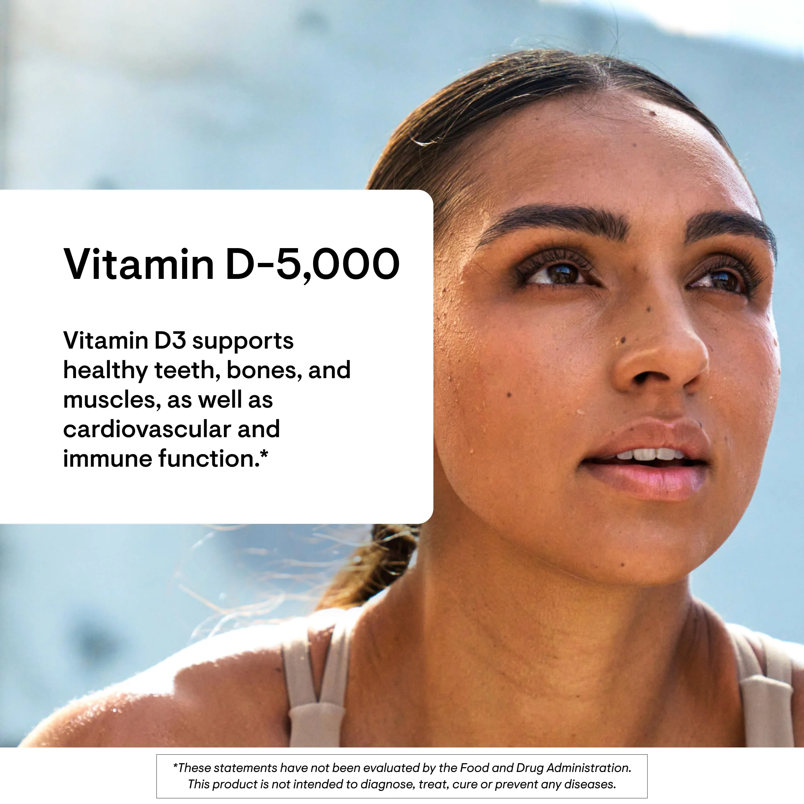 THORNE - Vitamin D-5000 - Vitamin D3 Supplement - Support Healthy Bones, Teeth, Muscles, Cardiovascular, and Immune Function* - NSF Certified for Sport - Dairy-Free, Soy-Free - 120 Capsules - Image 7