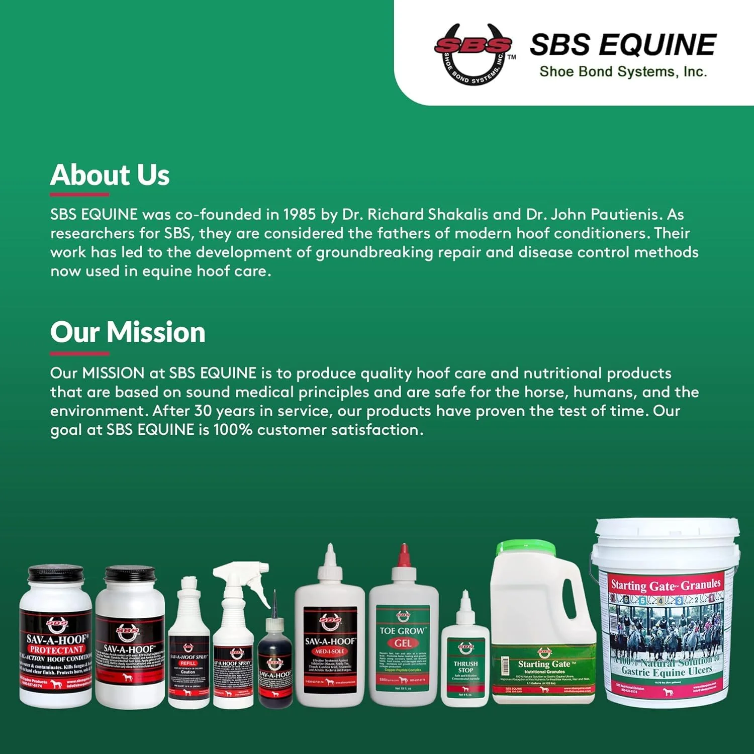 THRUSH STOP SBS Equine Thrush Treatment for Horses for The Finest Horse Care | The Horse-Journal’s Product of The Year and #1 Pick Against Hoof Thrush (8 Fluid Oz) - Image 3