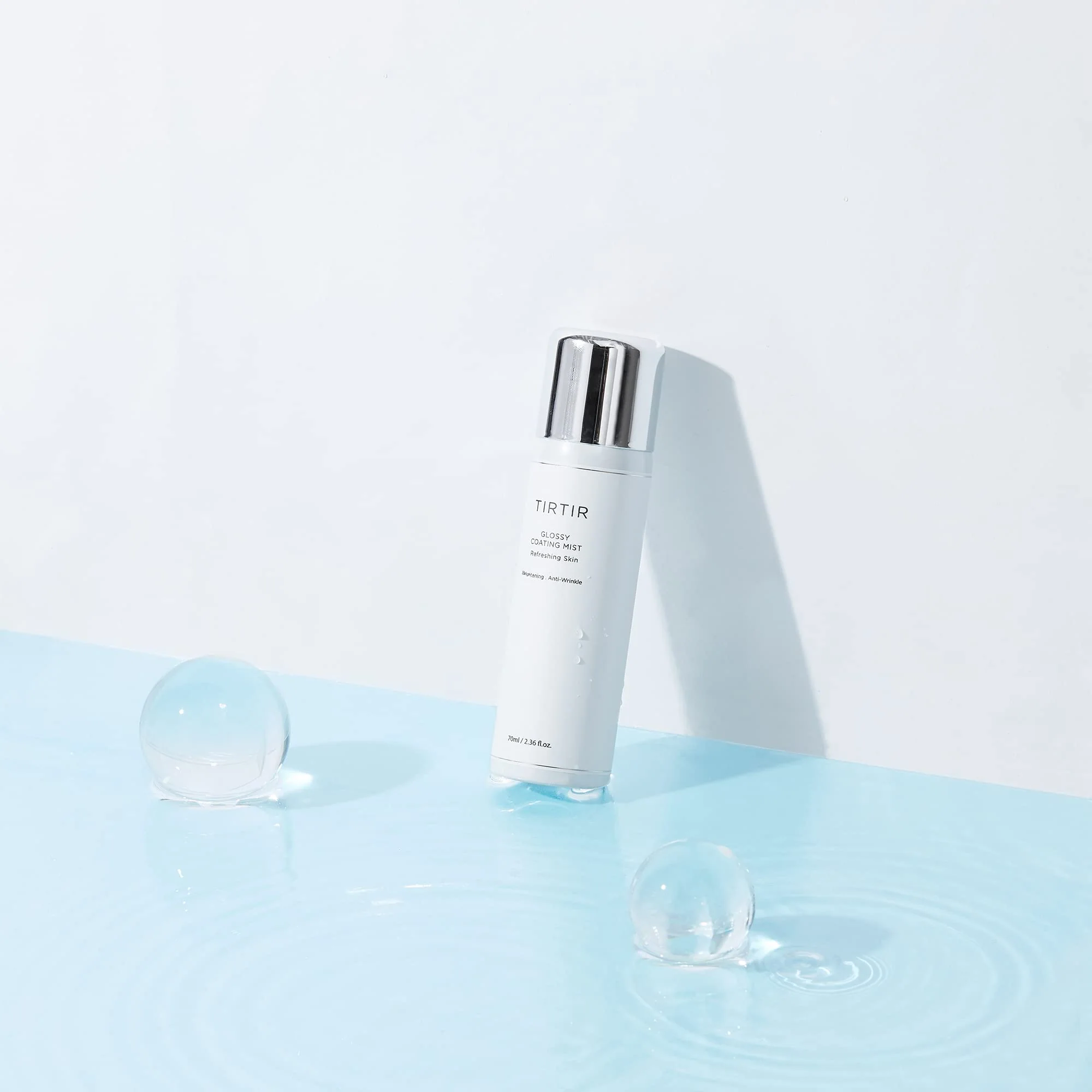 TIRTIR Glossy Coating Mist 2.36 fl. oz, Illuminating Polyglutamic Acid Face Mist for Fresh, Glowing Skin,Cooling, Soothing, Makeup Prep Spray… - Image 3