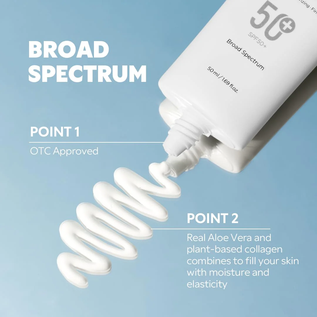 TIRTIR Hydro UV Shield Sunscreen | SPF 50+ Broad Spectrum UVA UVB Korean No White Cast Face Sunblock, 1.69 Fl Oz - Image 6
