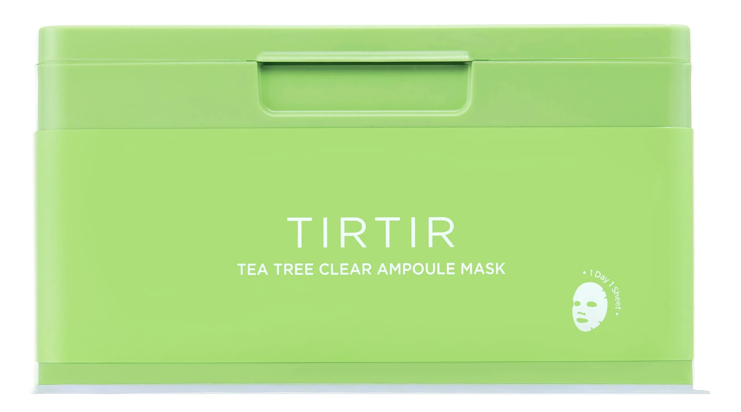 TIRTIR TEA TREE CLEAR AMPOULE MASK 310g*30sheets