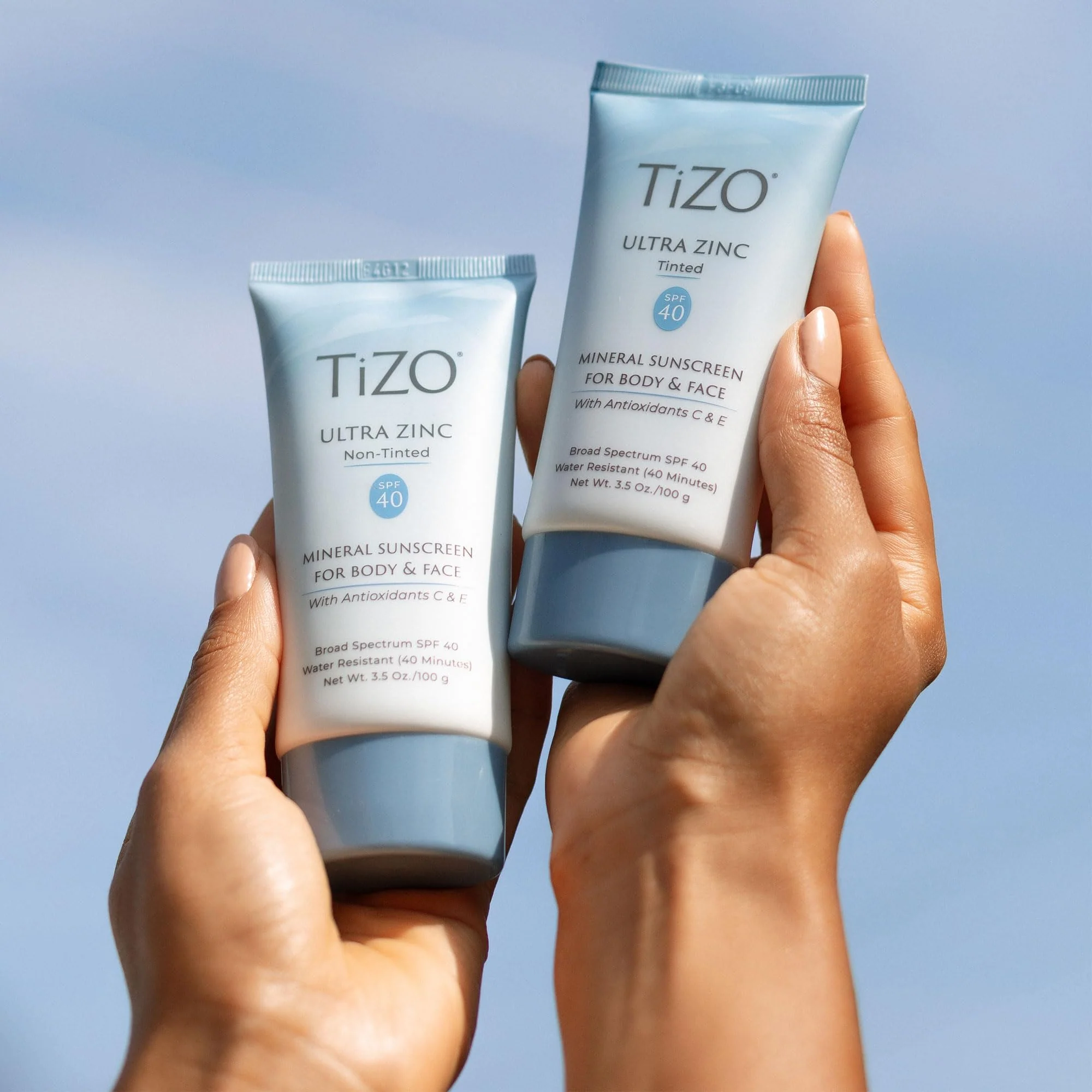 TiZO® Ultra Zinc | Non Tinted | Broad Spectrum SPF 40 for face and body | UVA and UVB protection | 20% Zinc Oxide formula | All Skin Types | 3.5 oz/100 g - Image 2