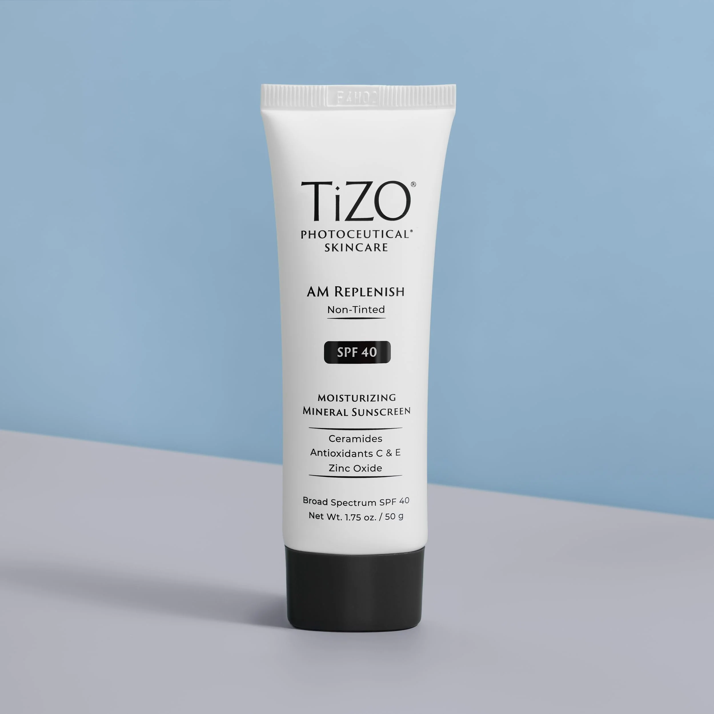 TIZO Photoceuticals Am Replenish Non-tinted Facial Mineral Sunscreen SPF 40, 1.75 oz - Image 2