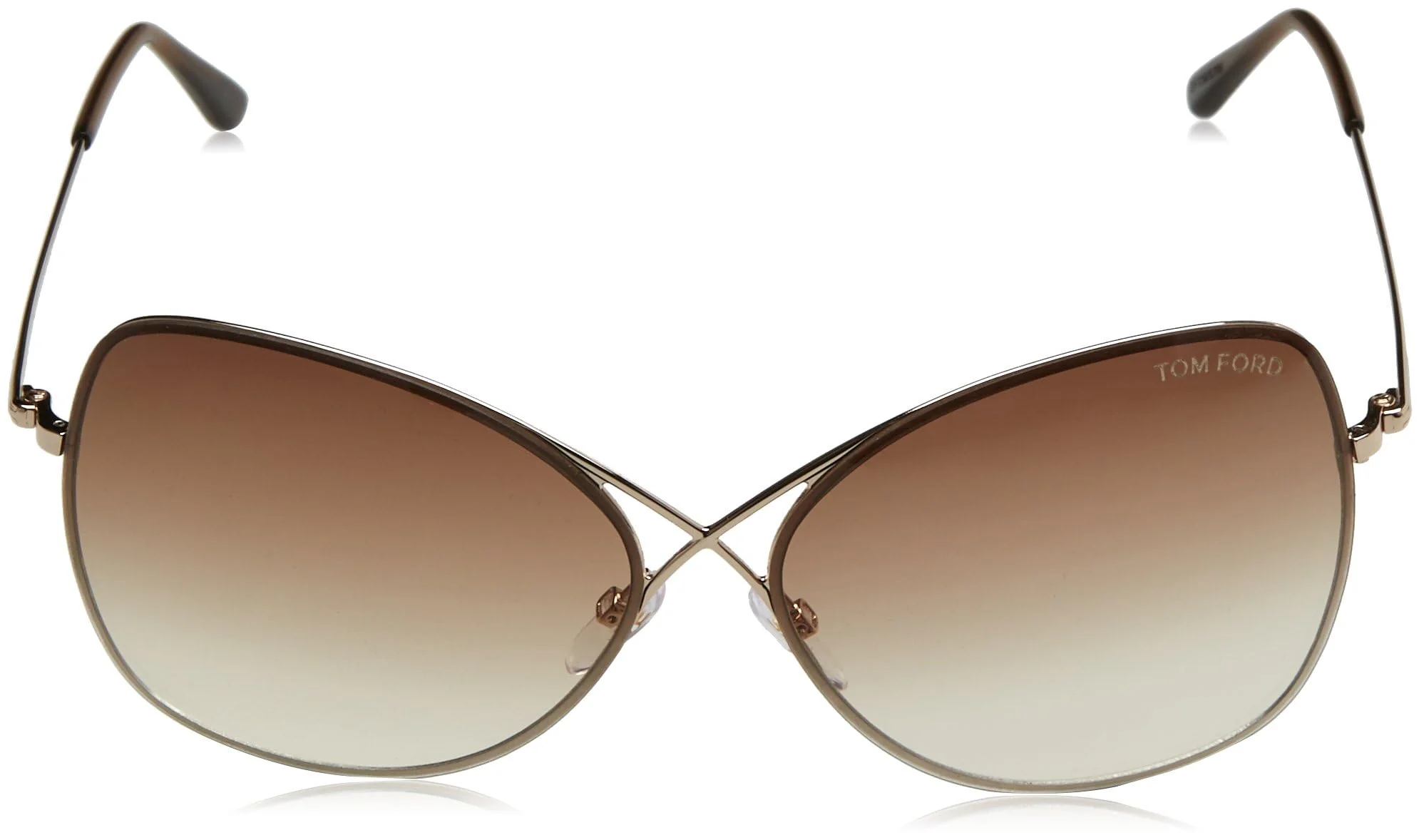 Tom Ford Butterfly Sunglasses TF250 Colette 28F Rose Gold FT0250 - Image 8