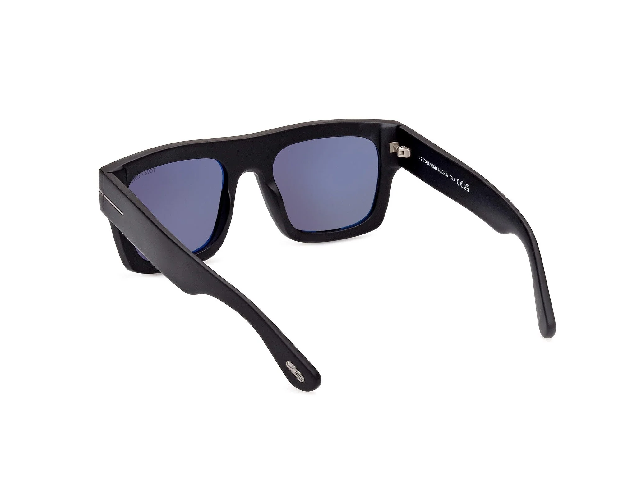 Tom Ford FAUSTO FT 0711-N Matte Black/Smoke 53/20/145 unisex Sunglasses - Image 7