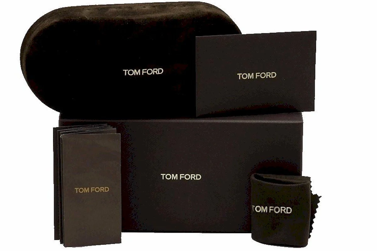 Tom Ford FT 5709-B BLUE BLOCK Shiny Black 54/17/140 women Eyewear Frame - Image 2