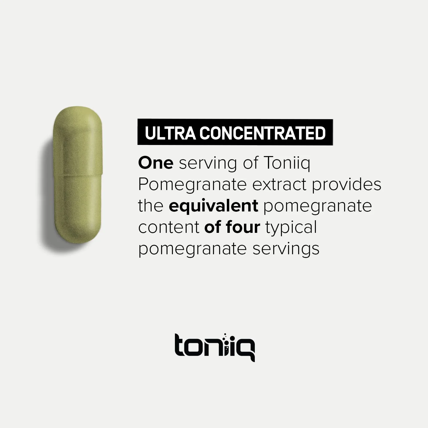 Toniiq Pomegranate Extract - Ultra High Potency 35:1 Extract with 90% Ellagic Acid - Highly Concentrated - Third-Party Lab Tested - 120 Capsules - Image 6