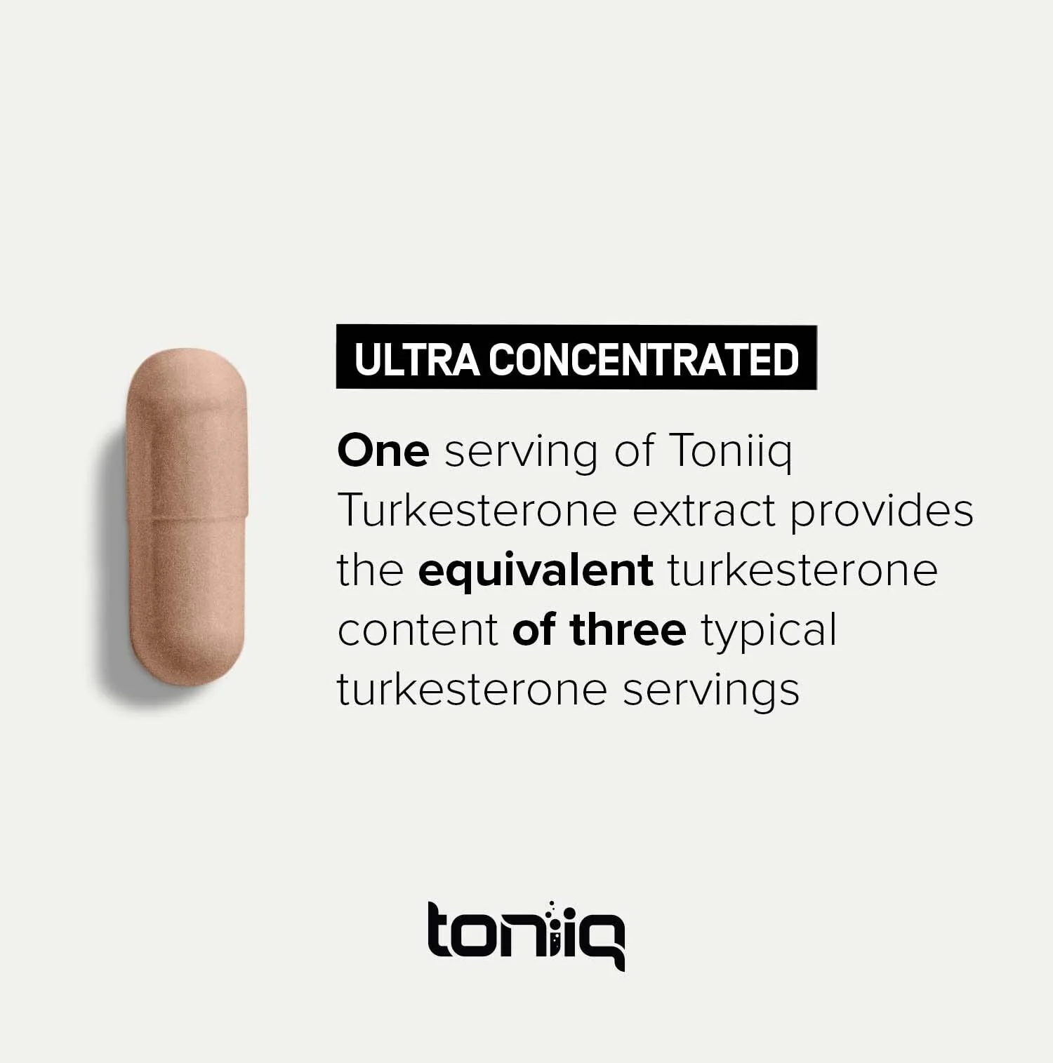Toniiq Turkesterone Supplement for Men - Ultra High Potency 50:1 Extract with 20% Turkesterone - Highly Concentrated - Third-Party Lab Tested - 60 Capsules - Image 6