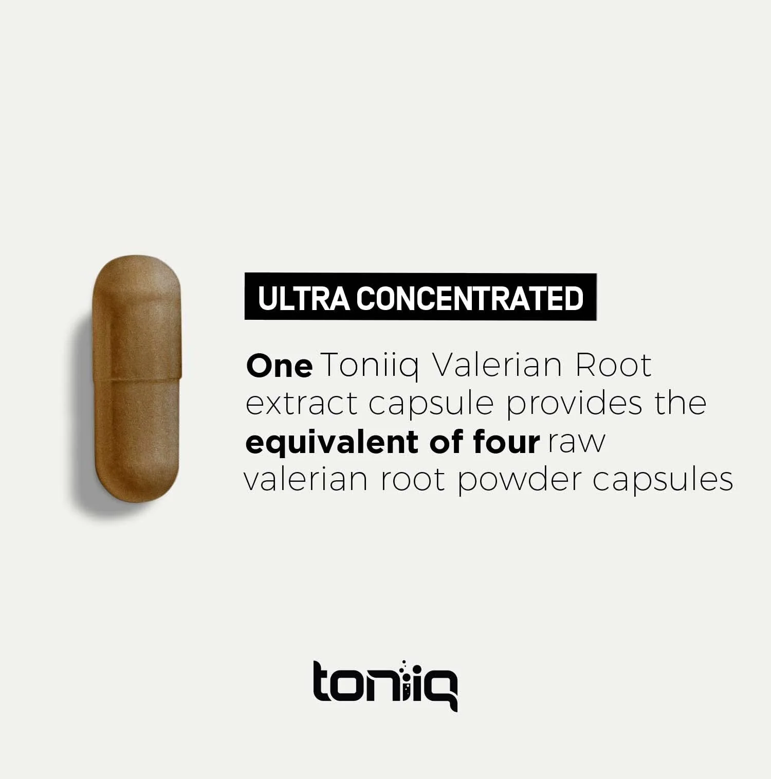 Toniiq Valerian Root Capsules - Ultra High Potency 4:1 Extract - Highly Concentrated - Third-Party Lab Tested - 120 Capsules - Image 6