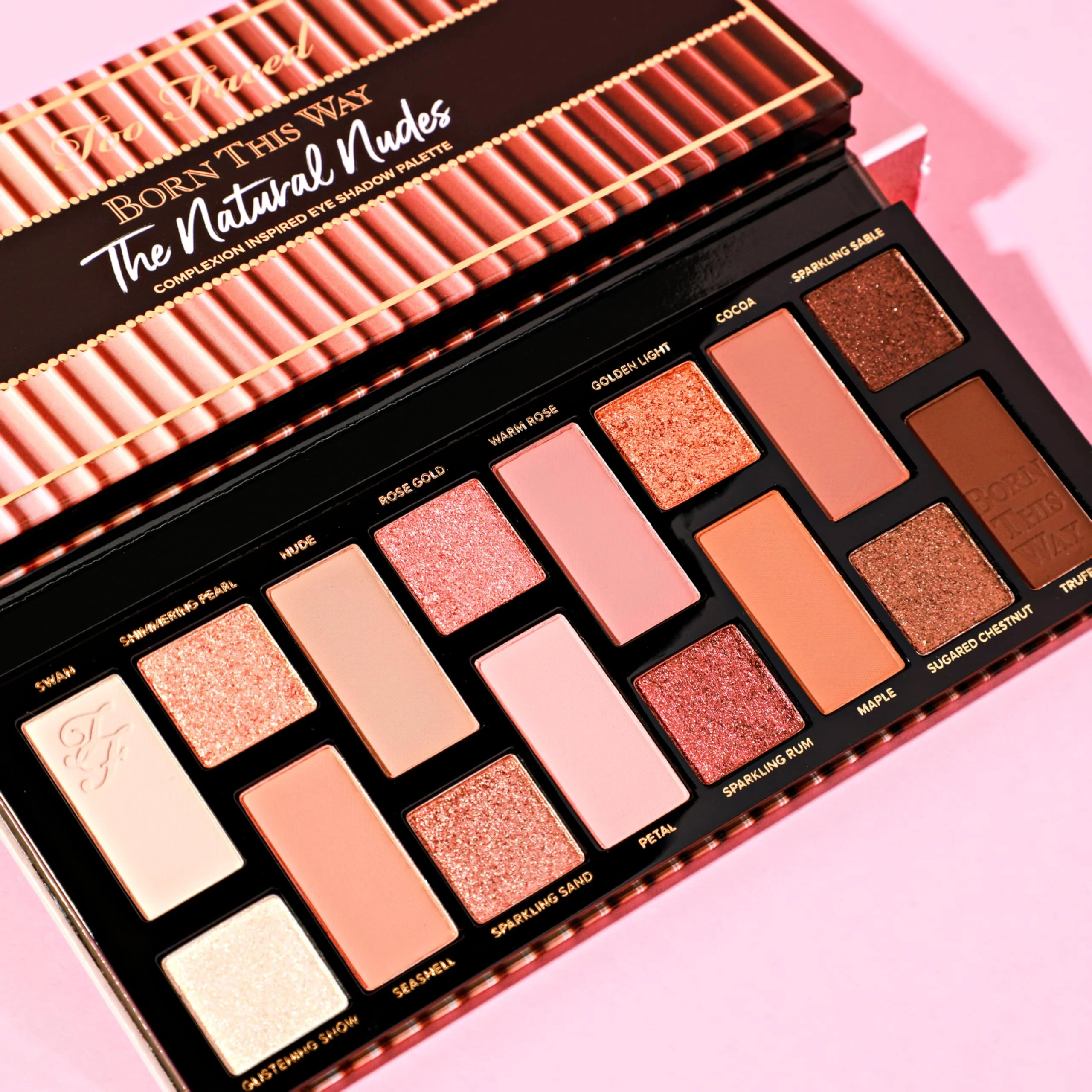 Too Faced Born This Way The Natural Nudes Eye Shadow Palette | High Pigment + Shimmer, 0.42 Ounce - Image 6